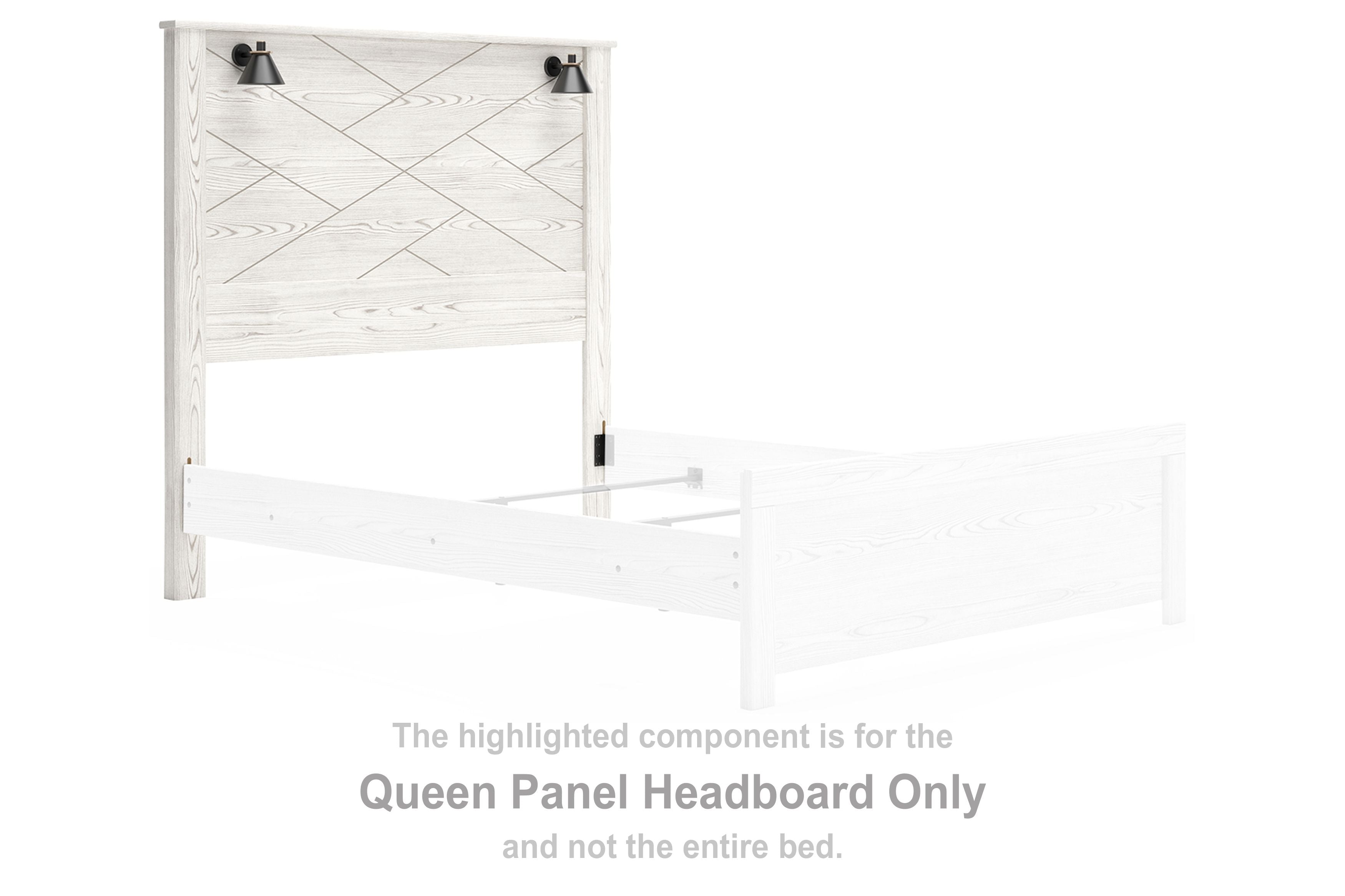 Gerridan - Queen Panel Headboard - White