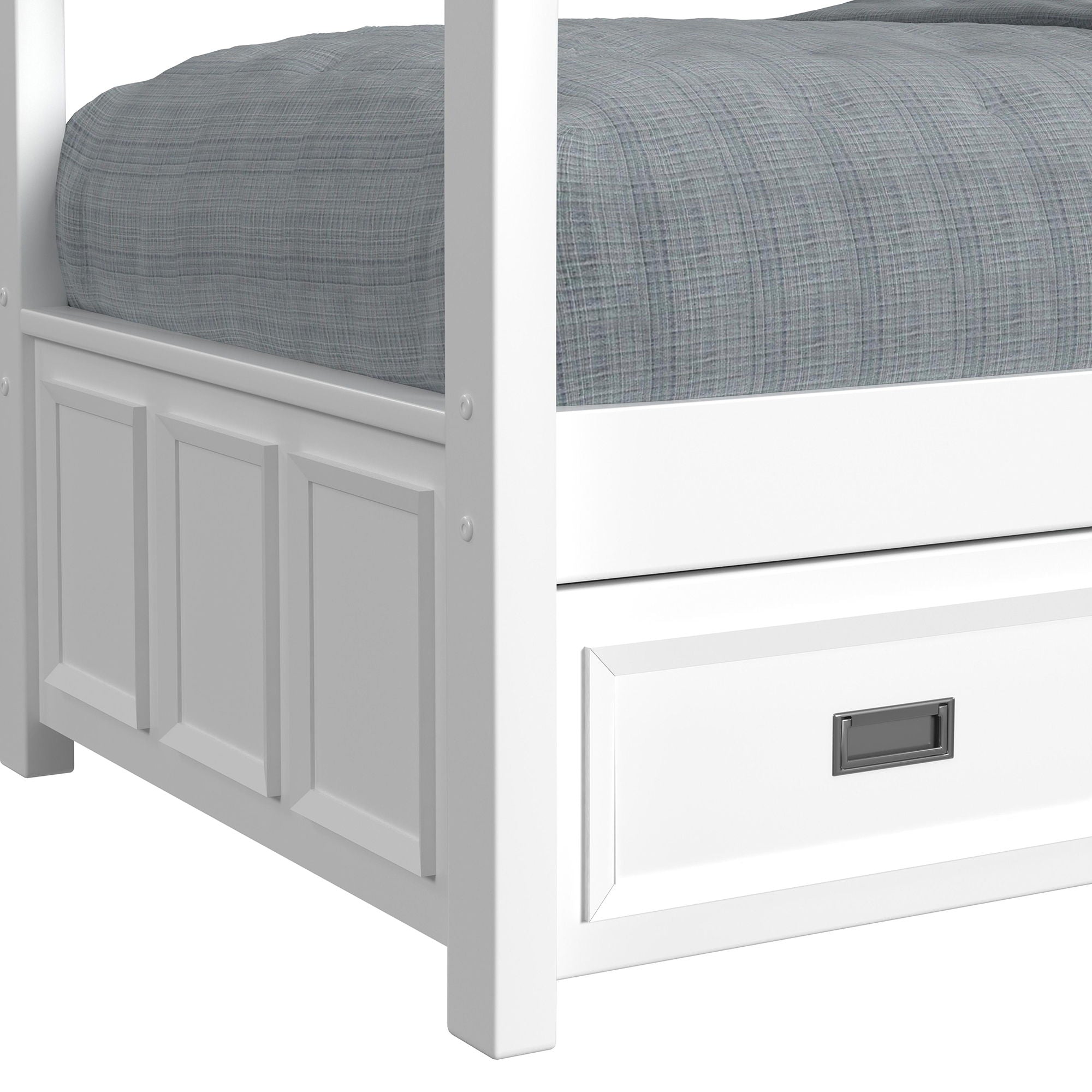 Hampton Kids - Bunk With Staircase And Trundle Bedroom Set