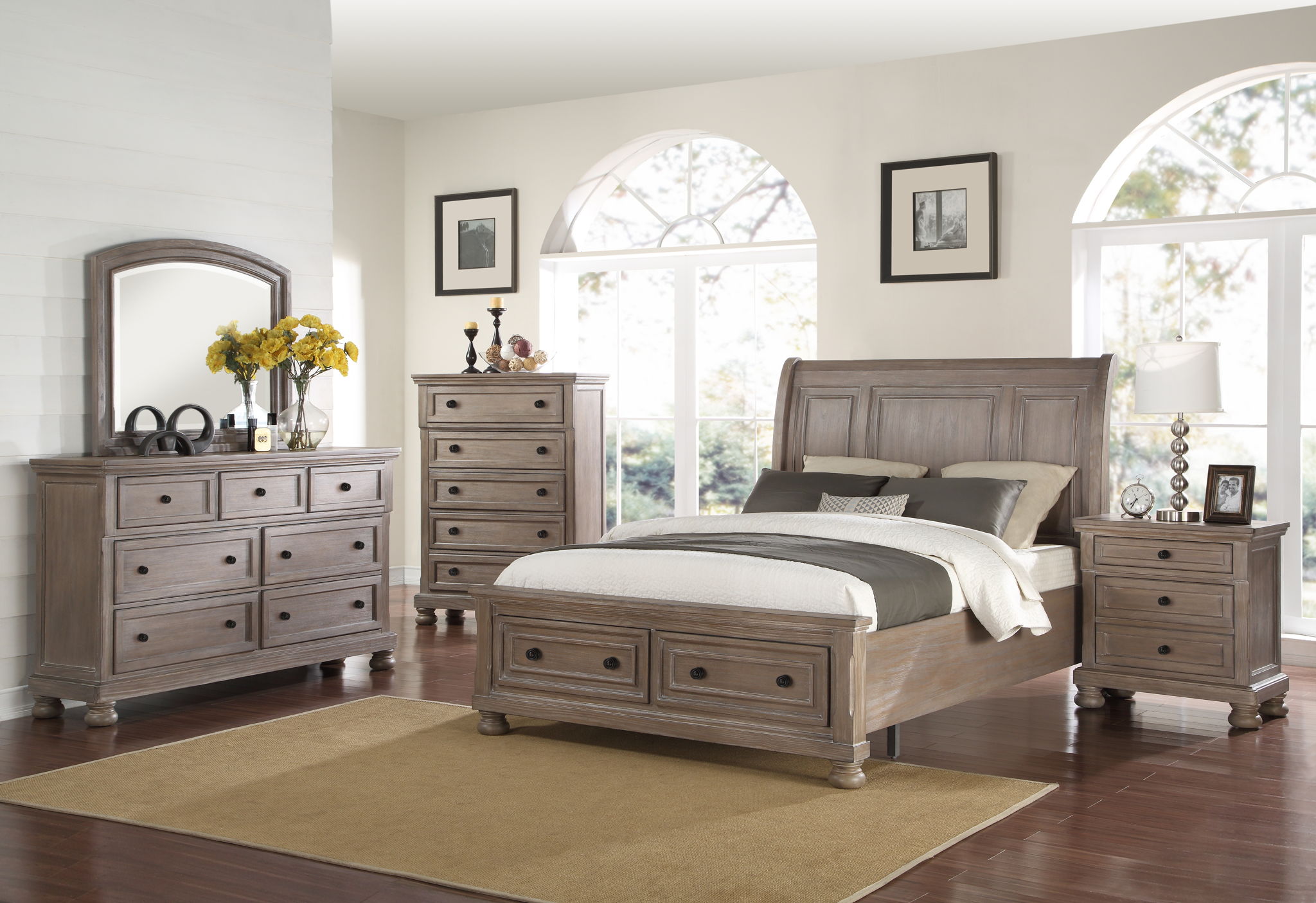 Allegra - Swivel Chest - Pewter
