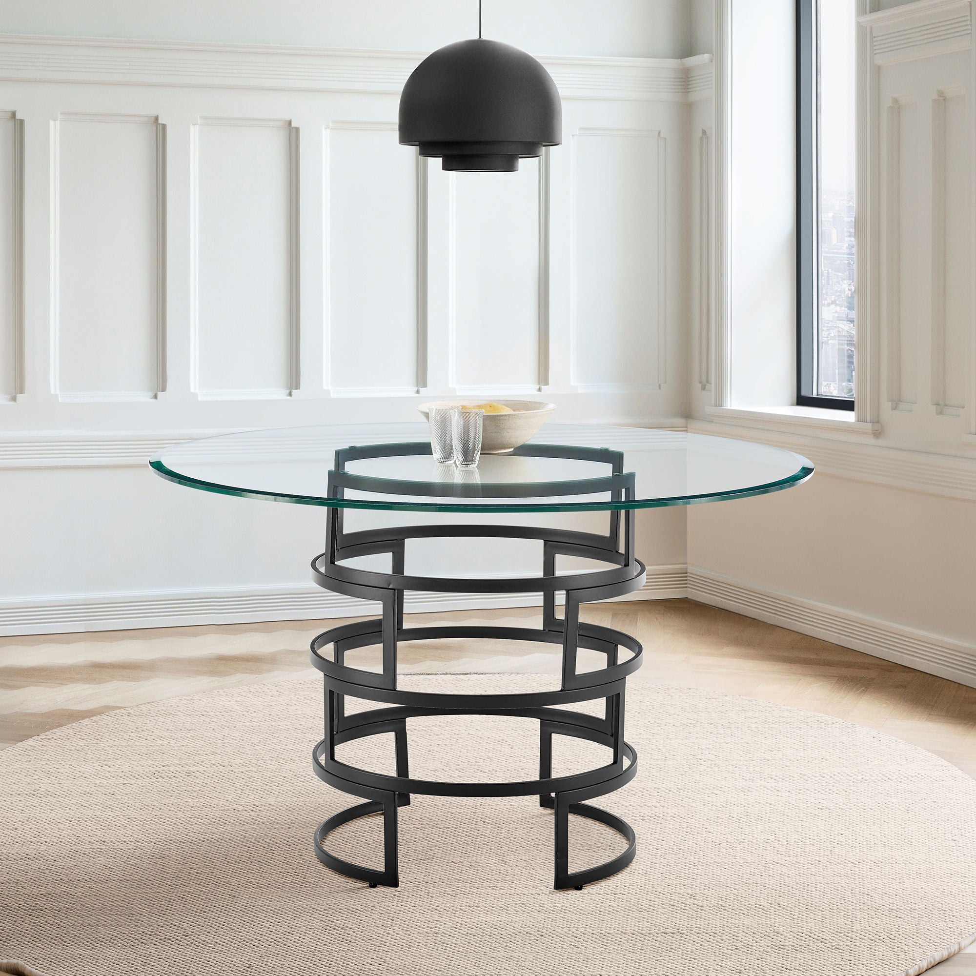 Diaz - Contemporary Round Dining Table