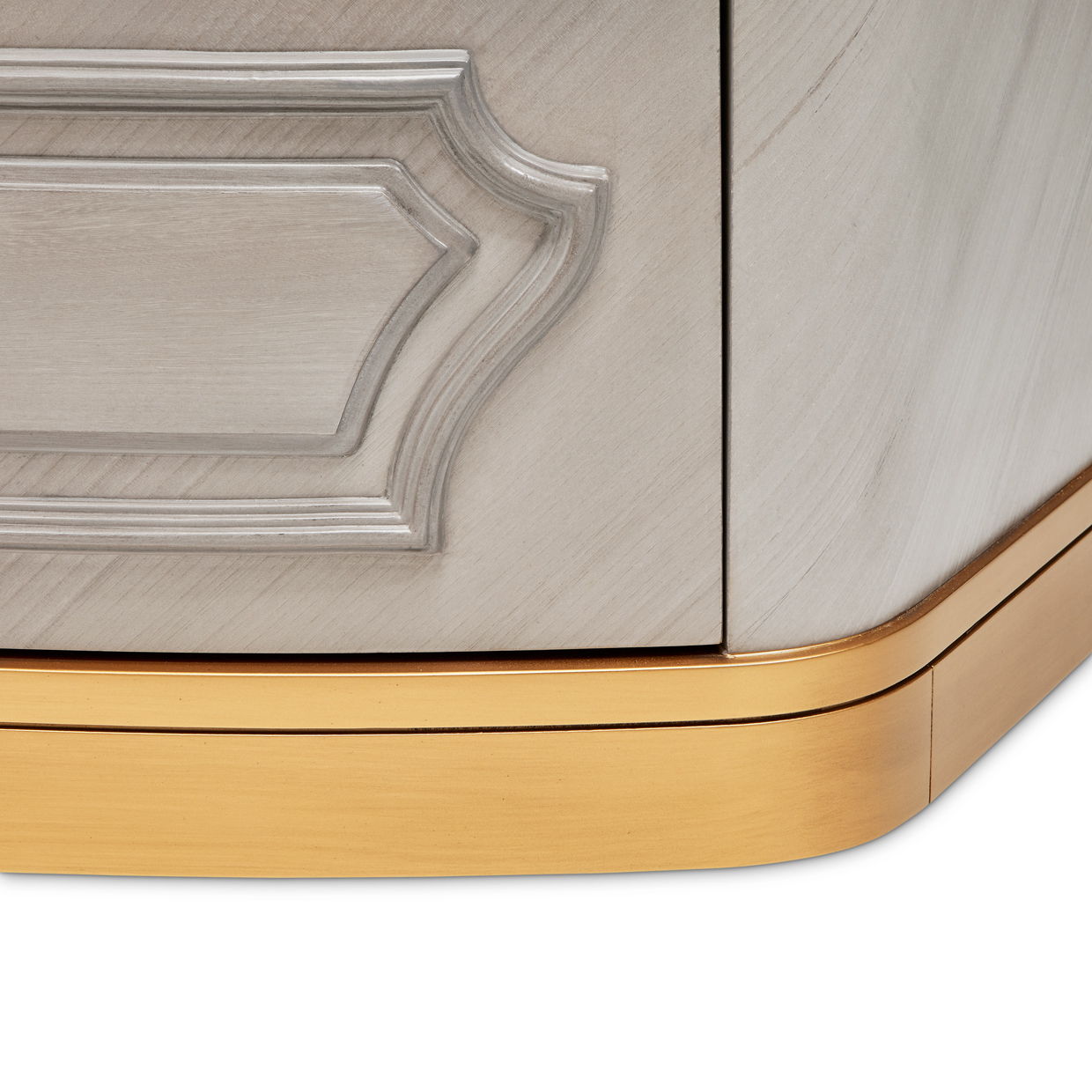 St. Charles - 5-Drawer Highboy Chest - Dove Gray