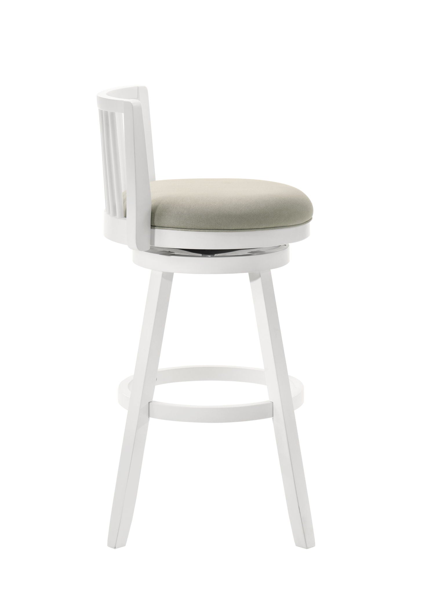 Harper - 26" Amber Glow Counter Height Rubberwood Swivel Barstool