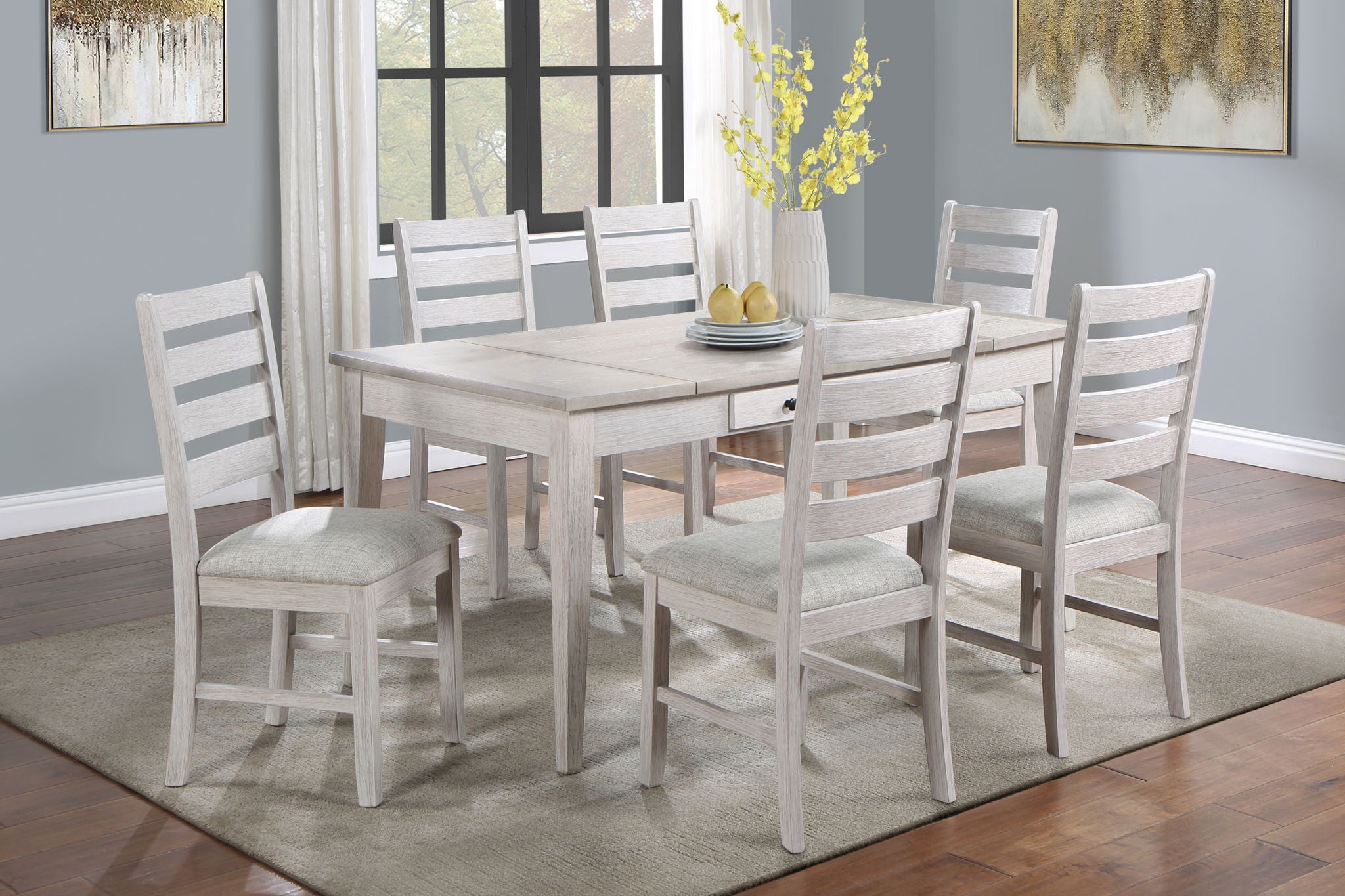 Echo - Rectangle Dining Table - Driftwood