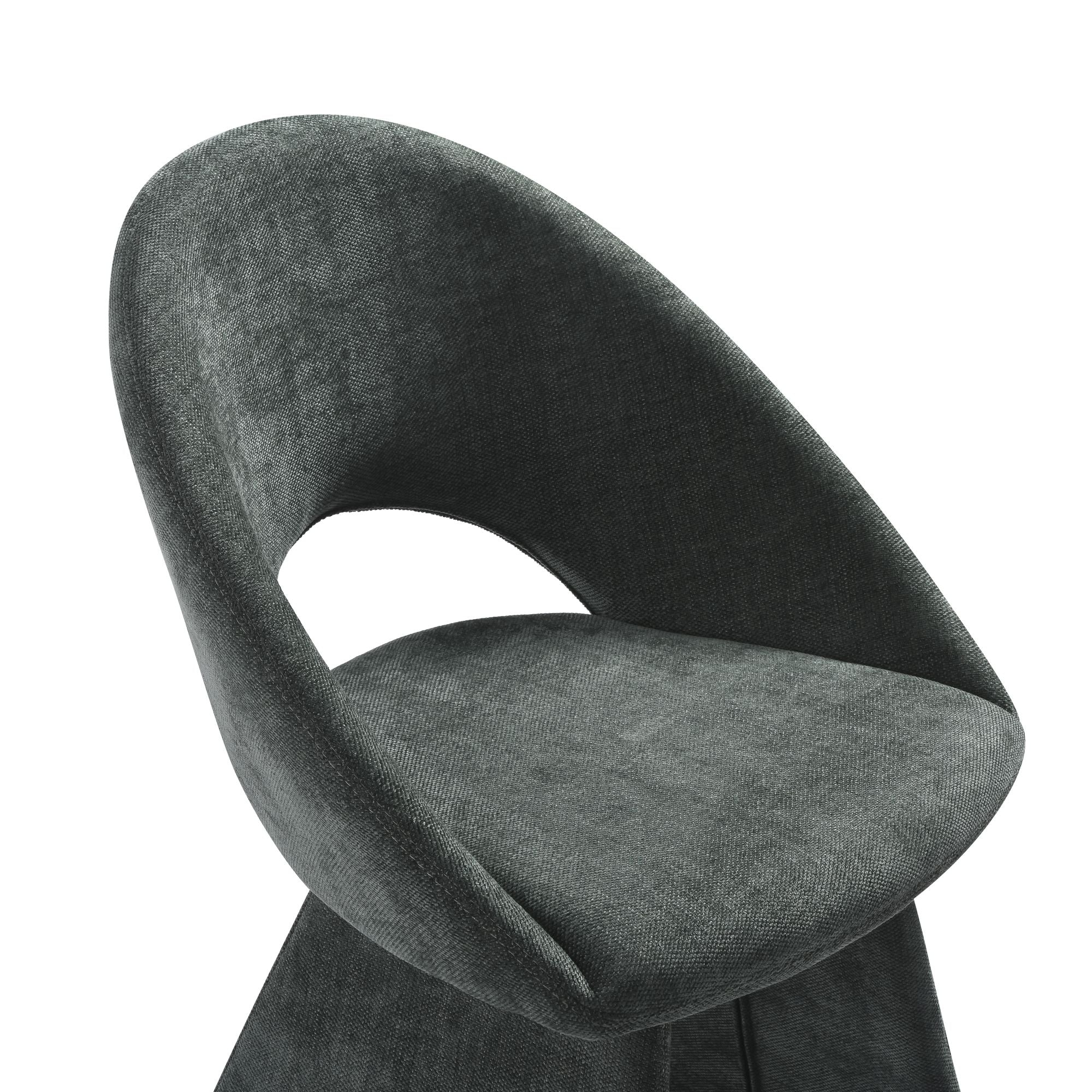 Angelina - Modern Curved Back Upholstered Dining Chair