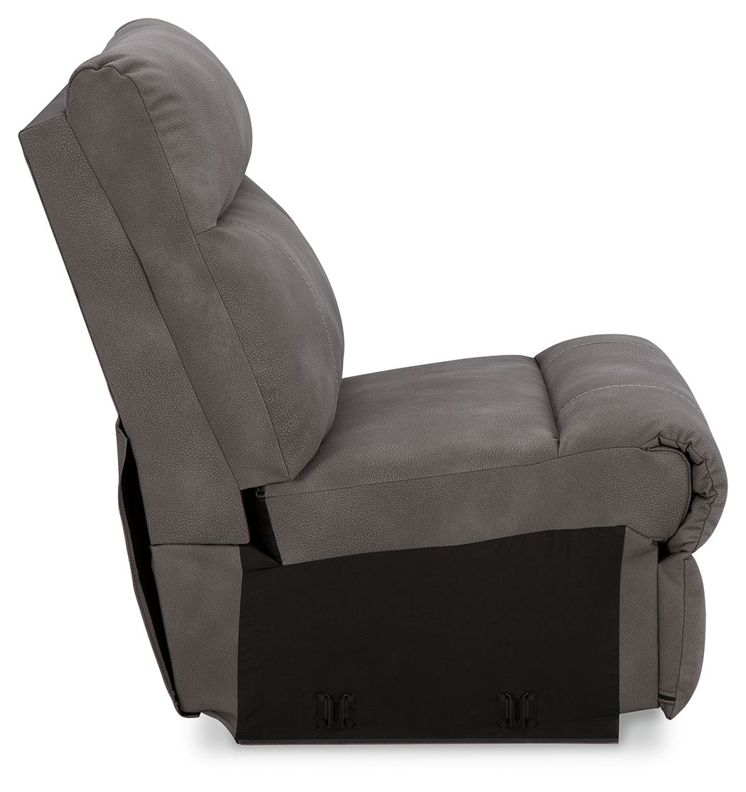 Next-gen Durapella - Armless Chair - Slate
