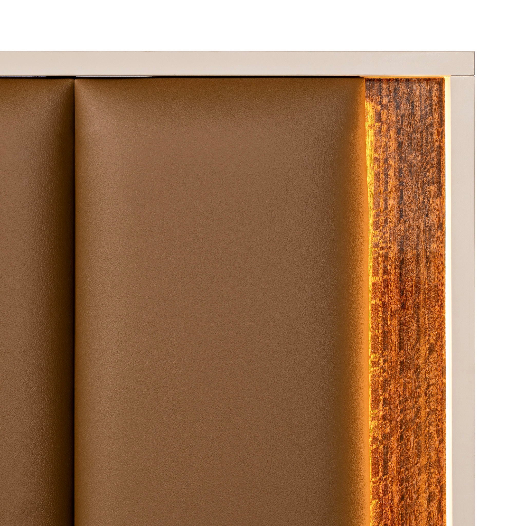 Pavira - Bed With LED Lights