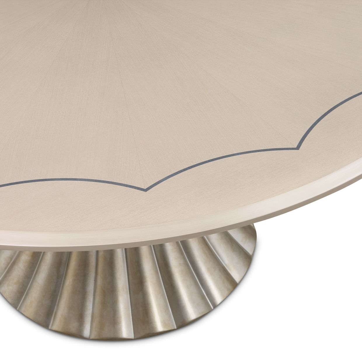 Fantosini - Round Dining Table - Silver Mist