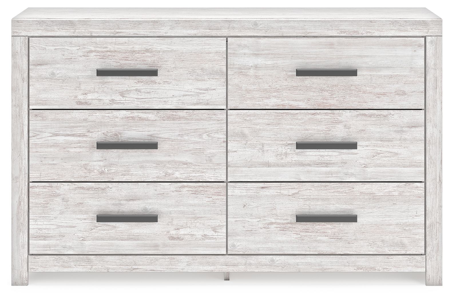 Cayboni - Six Drawer Dresser - Whitewash