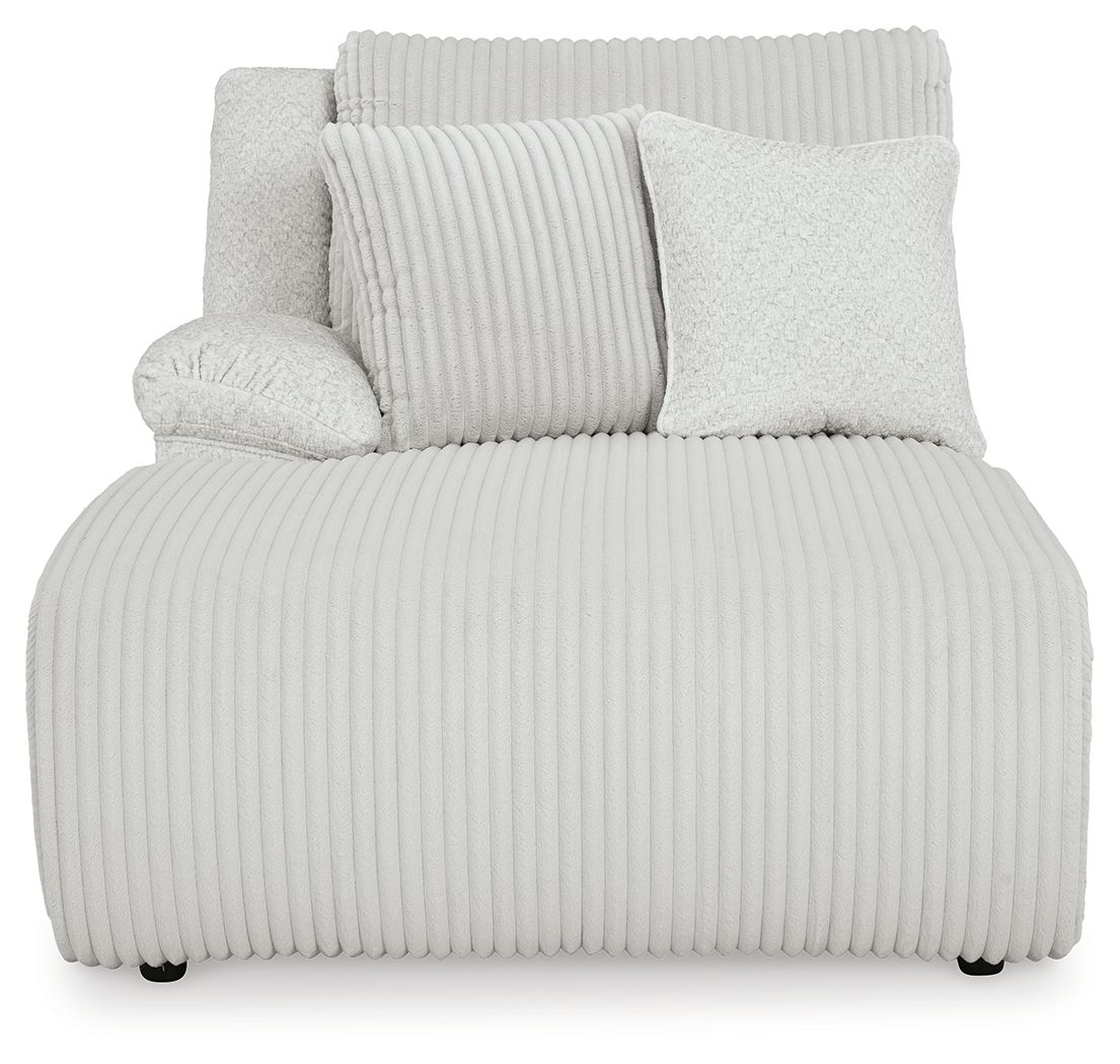 Top Tier - Laf Press Back Power Chaise - Alloy