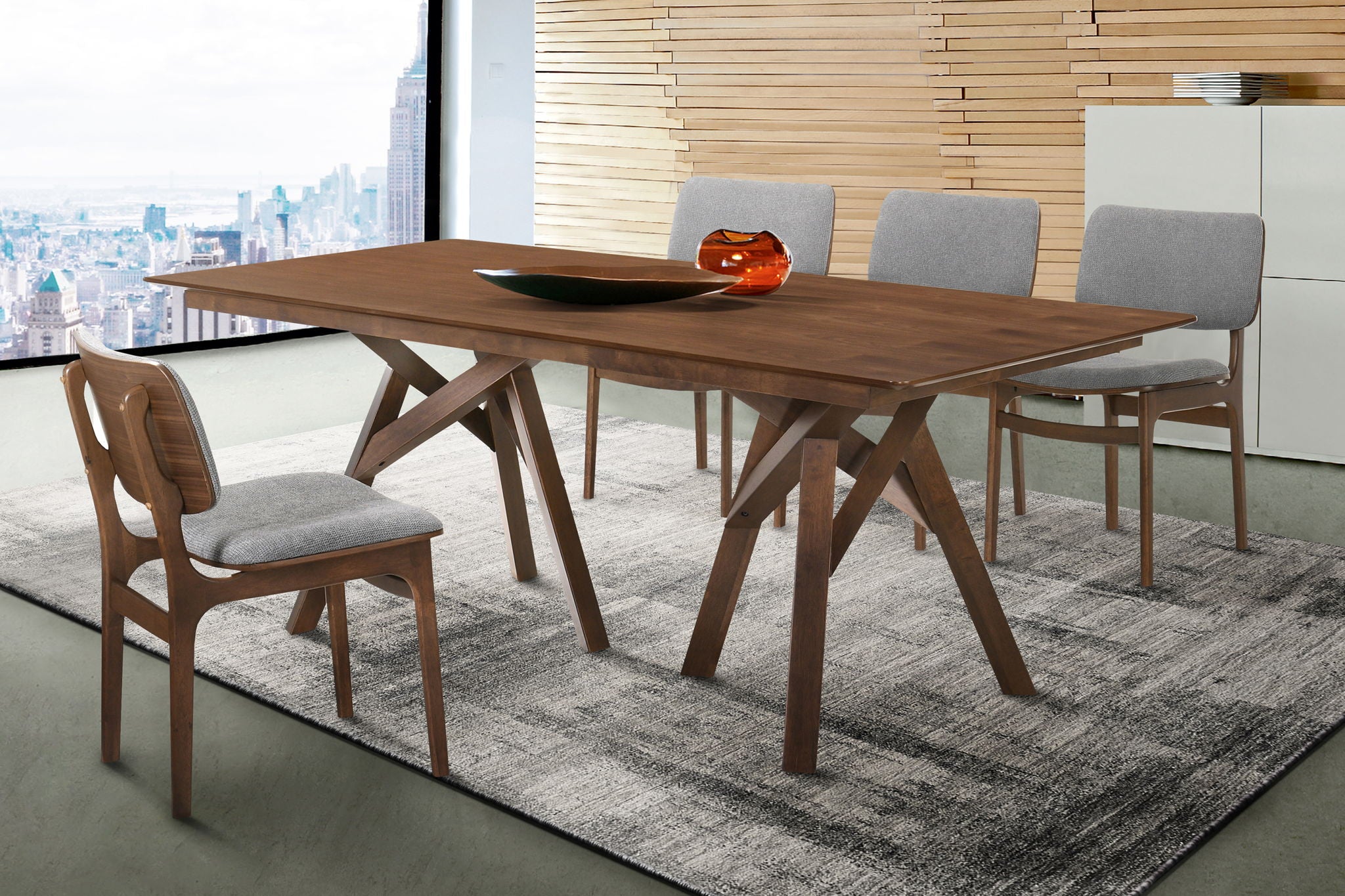 Cortina And Lima - Rectangular Dining Set