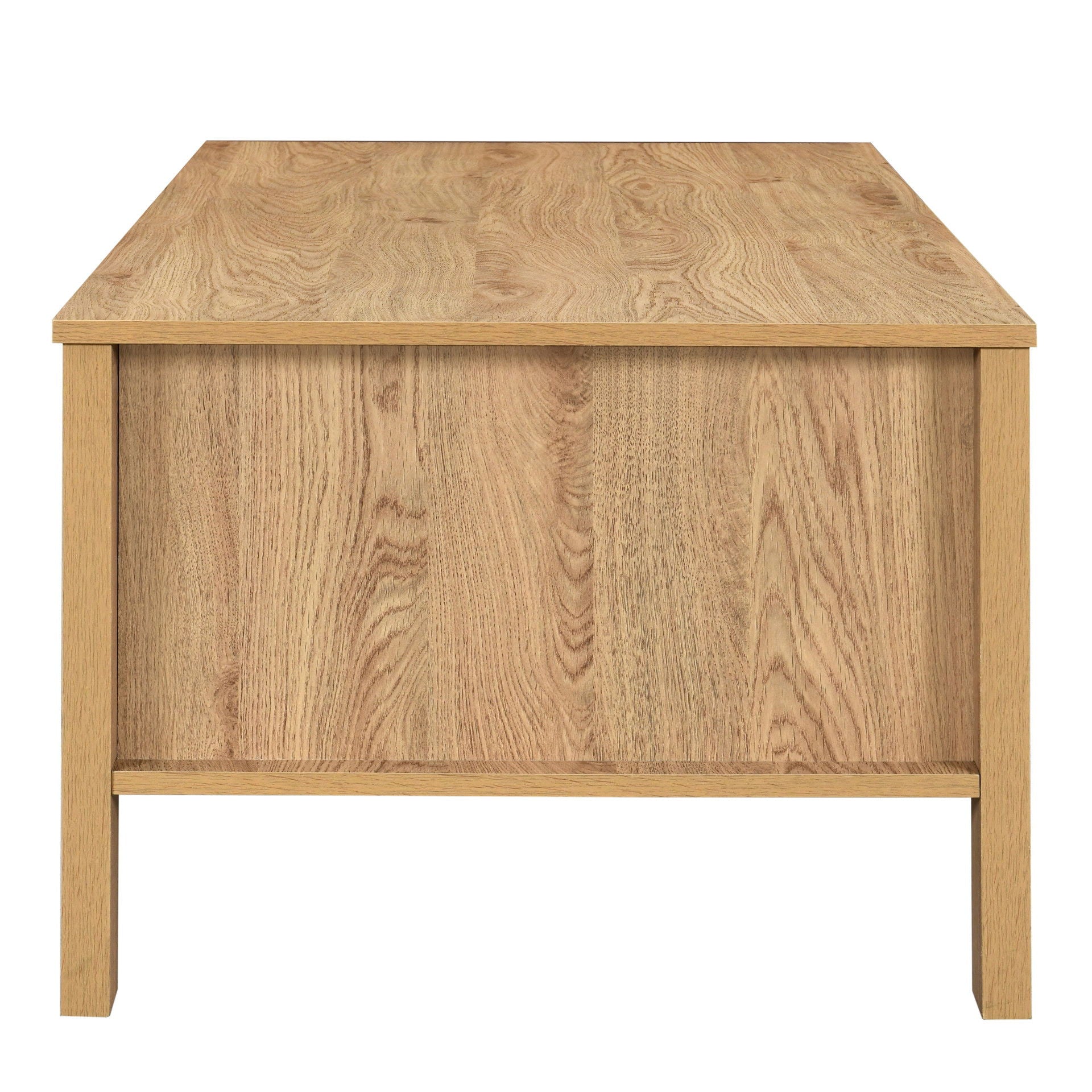 Thayer - 47" Two Drawer Coffee Table - Natural