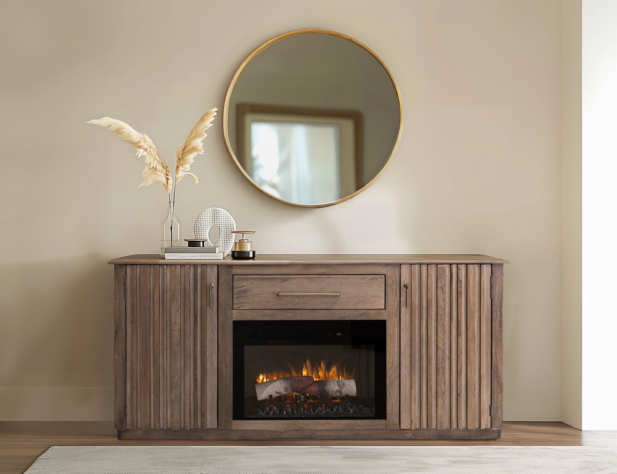 Mezquite - 70" Electric Fireplace