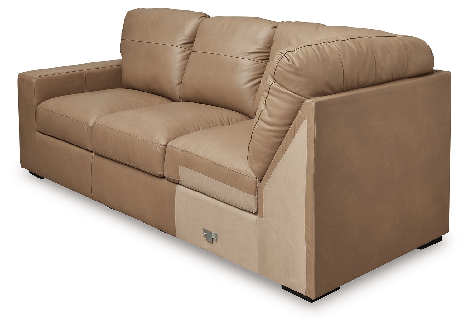 Bandon - Laf Sofa With Corner Wedge - Toffee