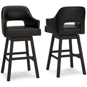 Tallenger - Upholstered Swivel Barstool (Set of 2)