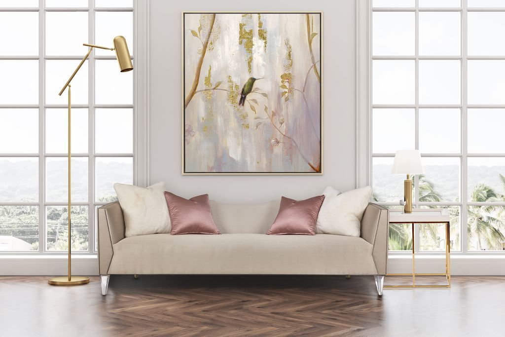 Linea - Sofa - Metallic / Silver Mist