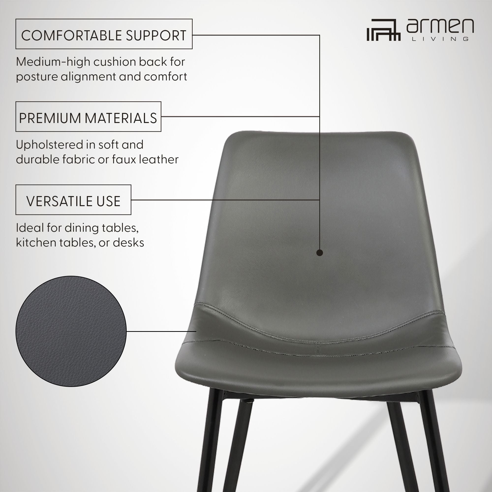 Monte - Contemporary Dining Chair