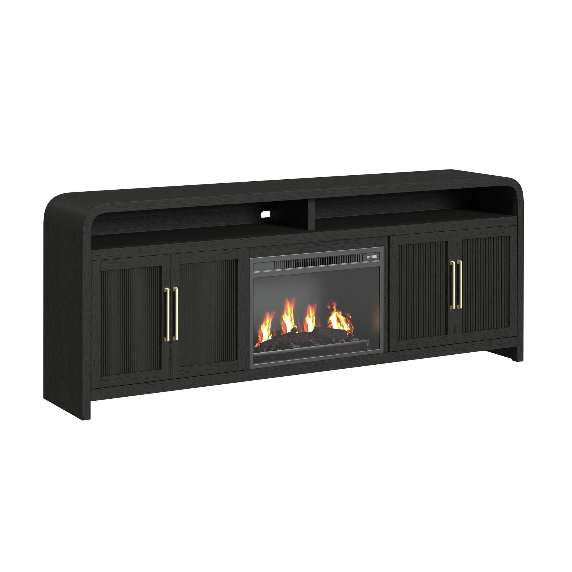 Ridgemont - 4 Piece Entertainment Unit With 82" TV Console