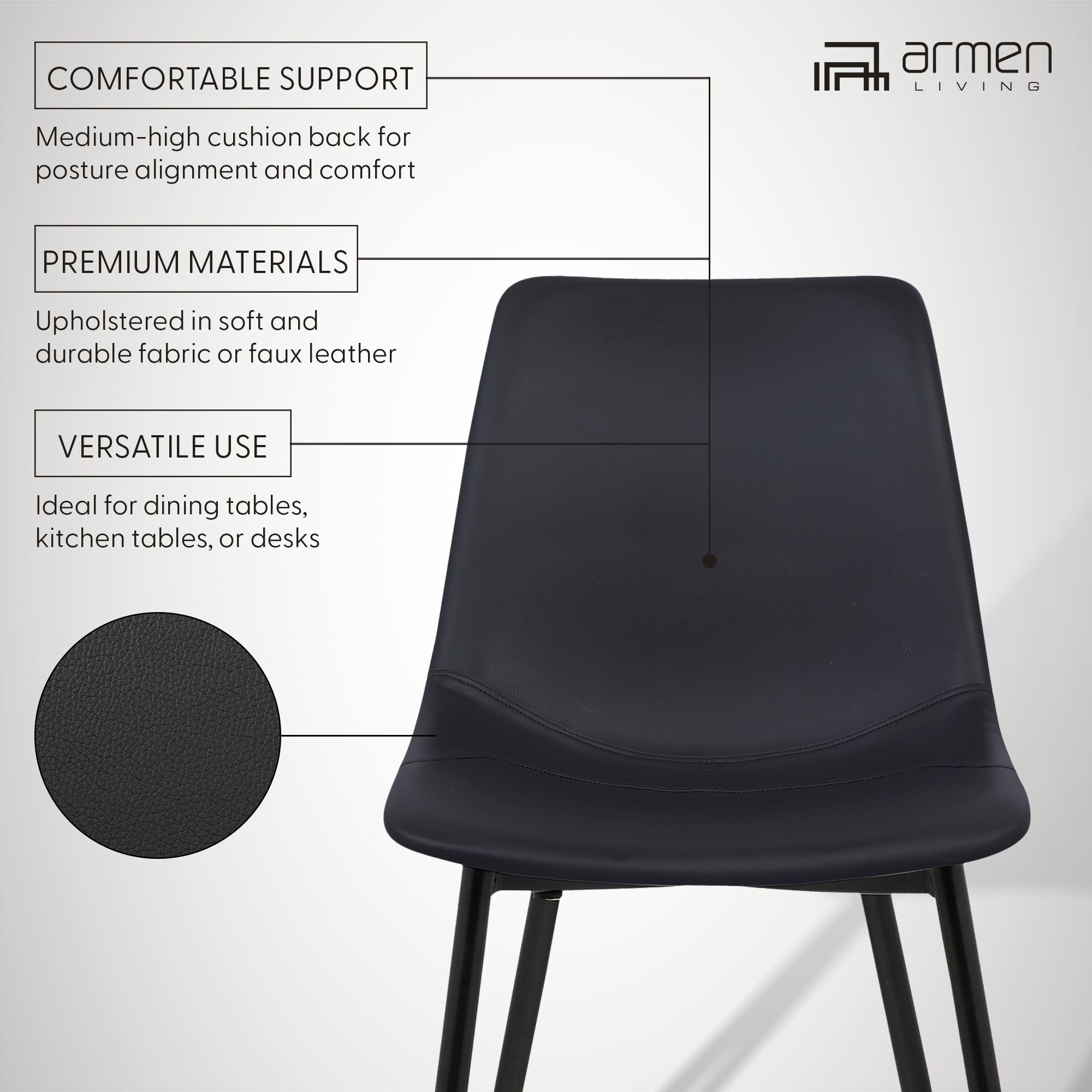Monte - Contemporary Dining Chair