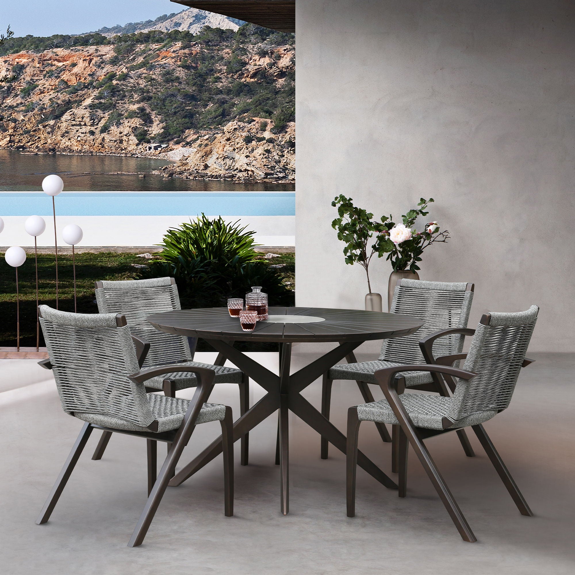 Brielle - Outdoor Rope Dining Chairs (Set of 2)