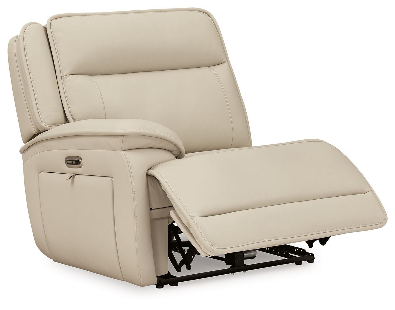 Double Deal - Laf Zero Wall Power Recliner - Almond