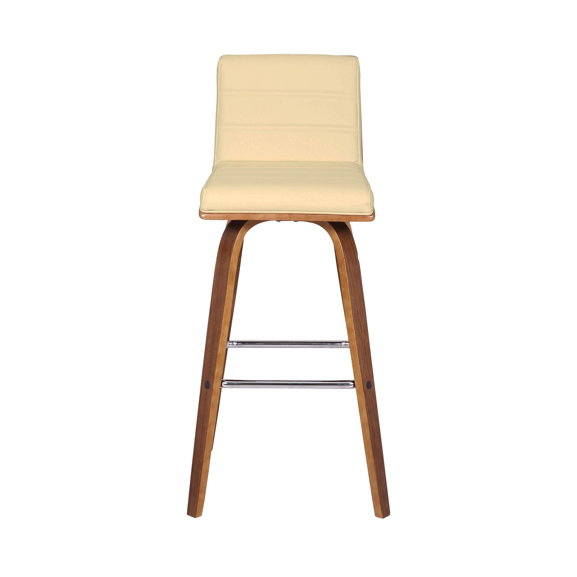 Vienna - 30" Swivel Bar Stool - Walnut Wood