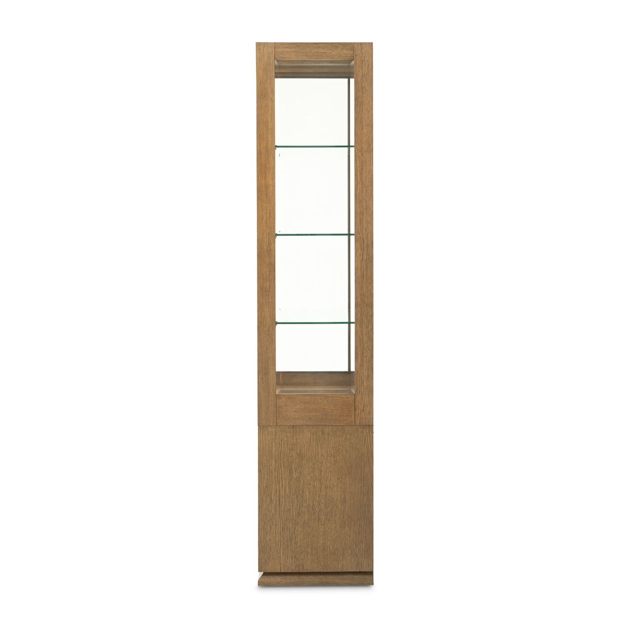 Portrait - Display Cabinet - Sienna Brown
