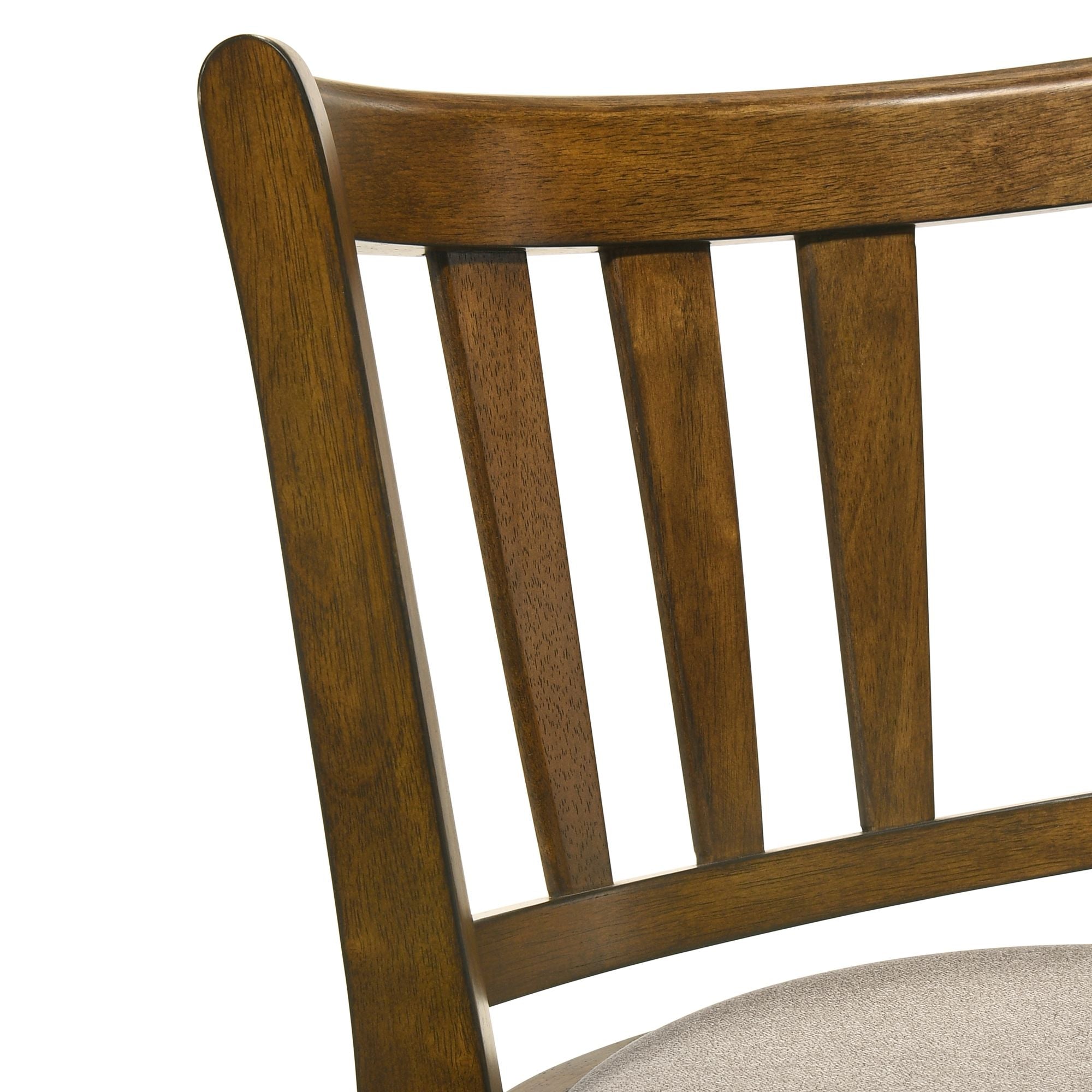 Wren - Modern Farmhouse Swivel Wood Bar Height Kitchen Bar Stool