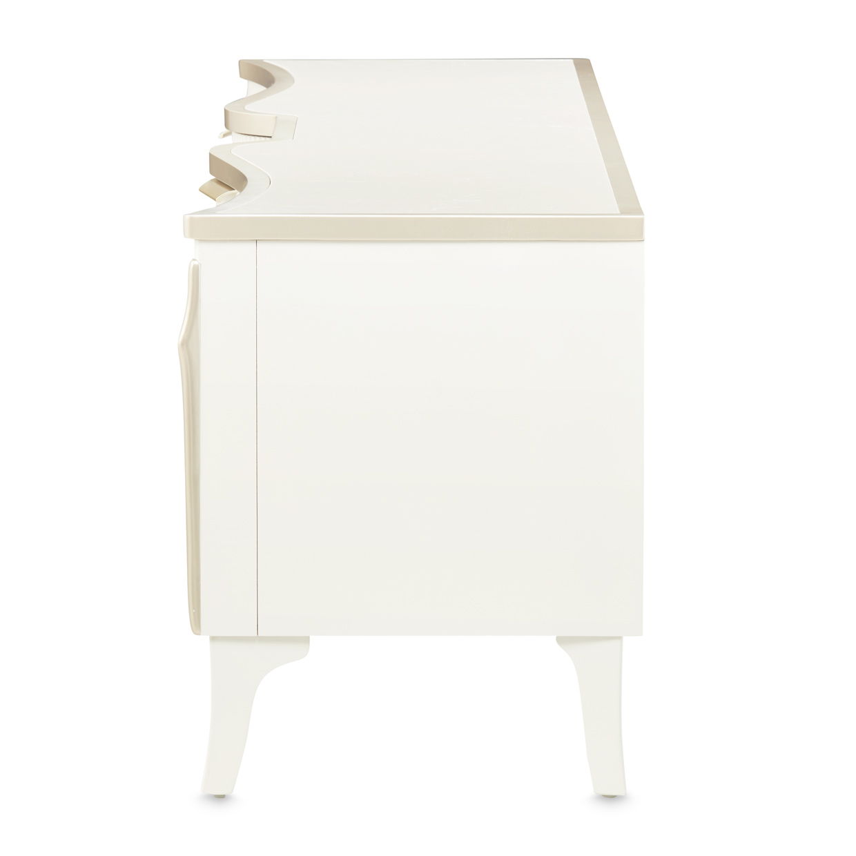 La Marisia - Media Cabinet - Creamy Pearl