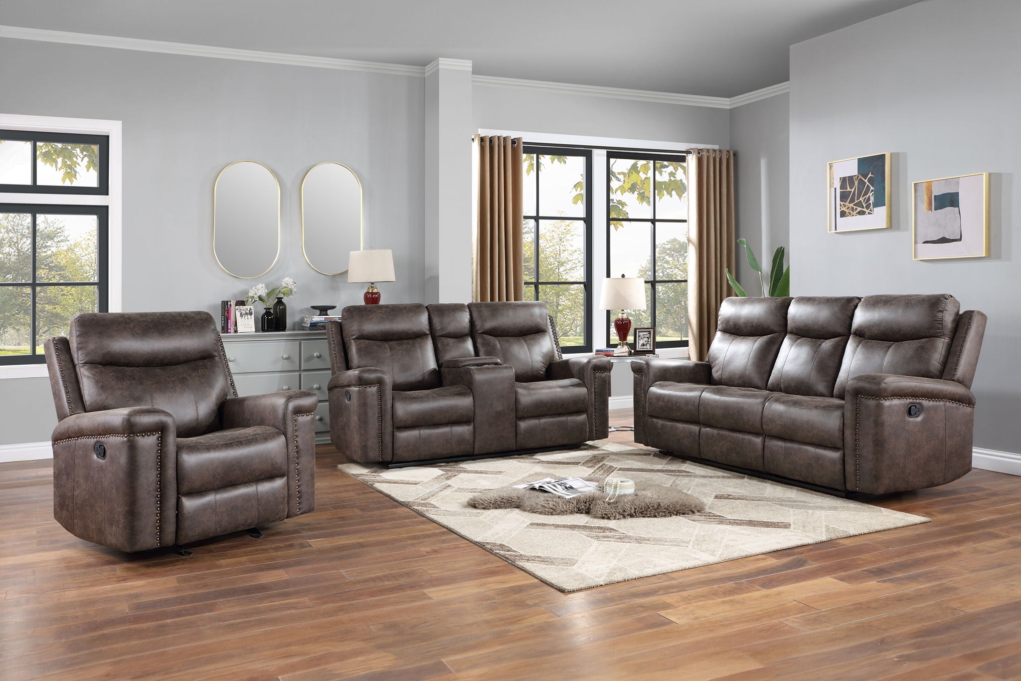 Quade - Sofa With Dual Recliner