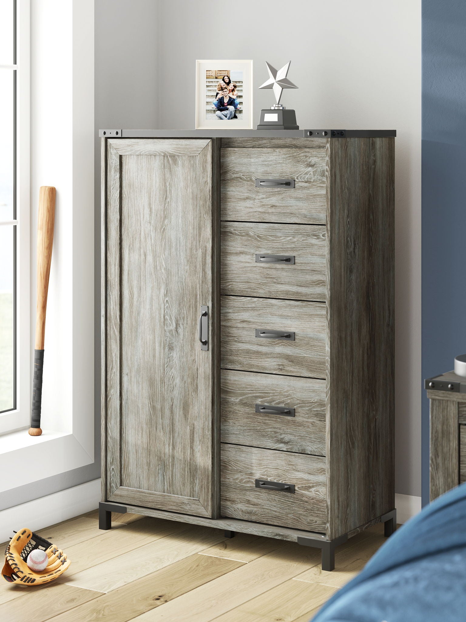 Frandern - Dressing Chest - Gray