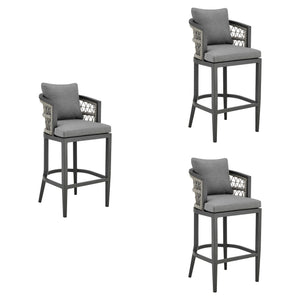 Zella - Outdoor Patio Bar Stool Set