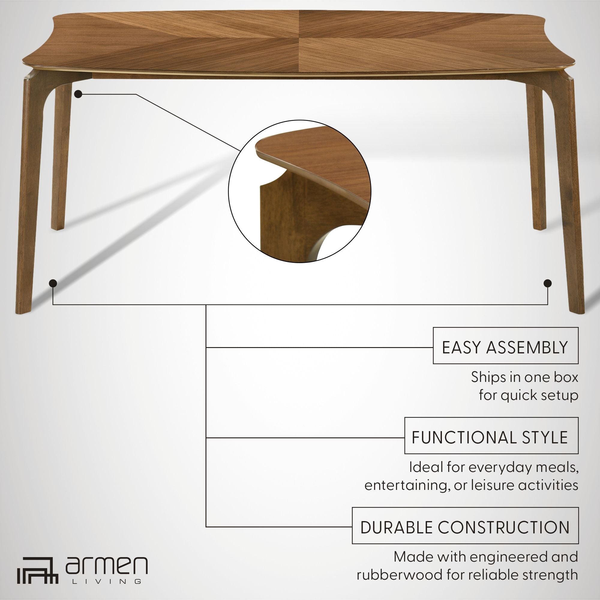 Kalia - Wood Dining Table
