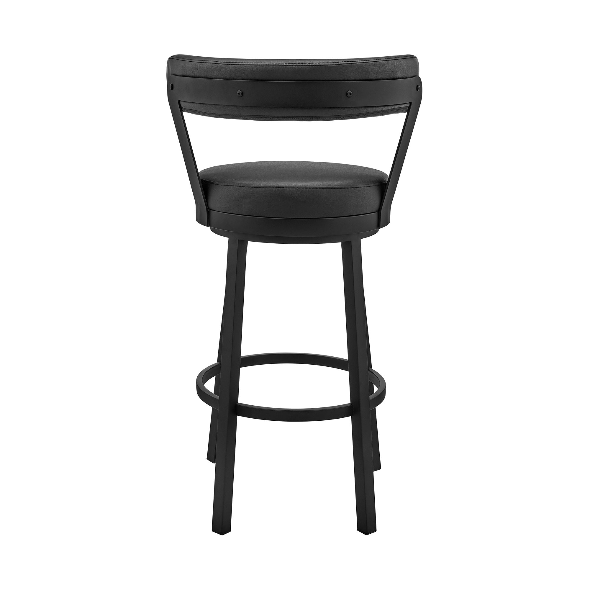Kobe - Swivel Bar Stool - Black Finish