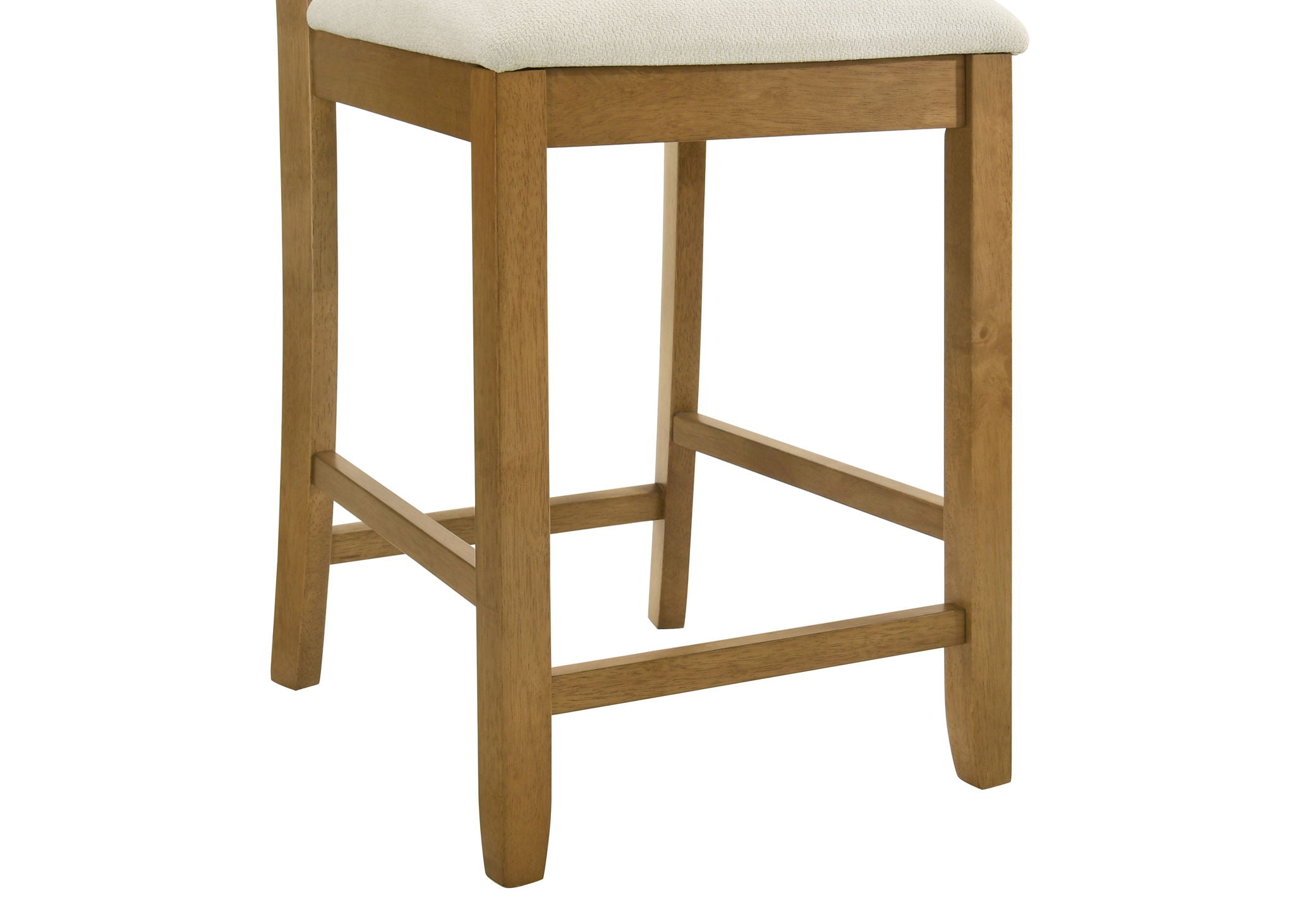 Ren - 30" Bar Height Rubberwood Barstool