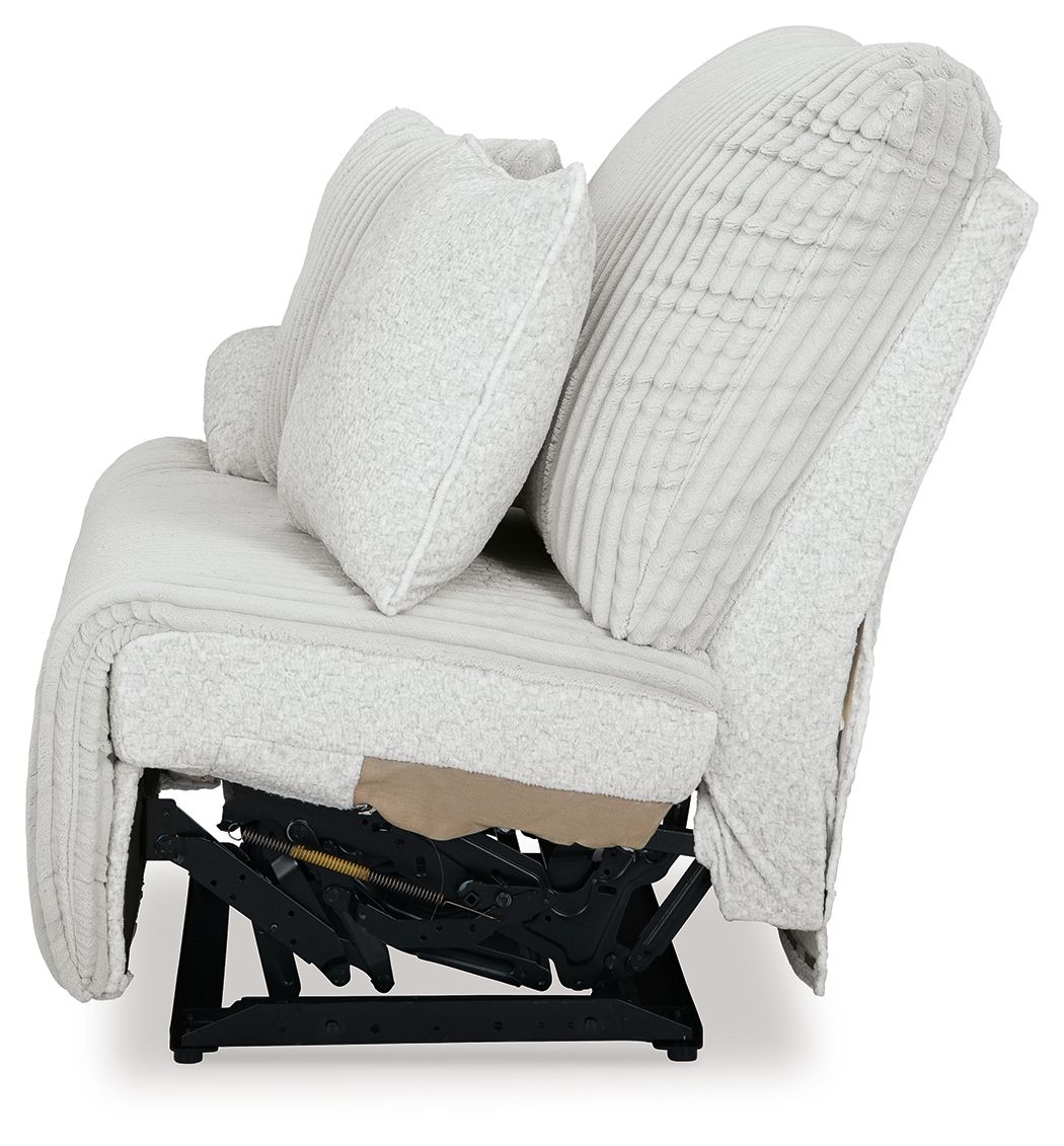 Top Tier - Laf Zero Wall Power Recliner - Alloy