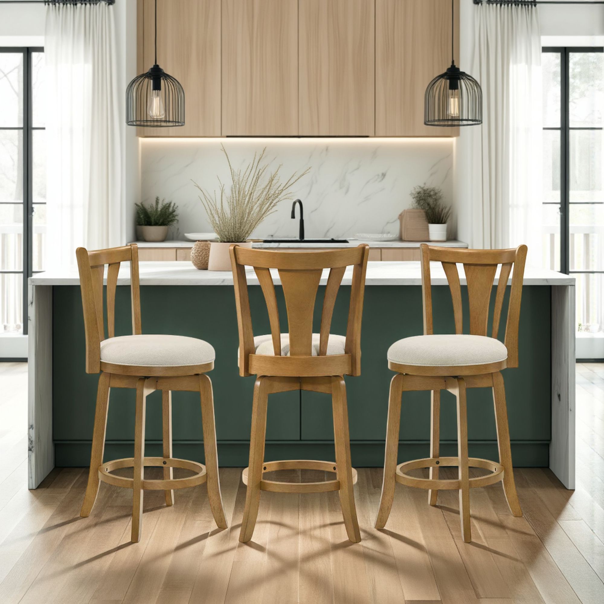 Elle - Swivel Counter Stool