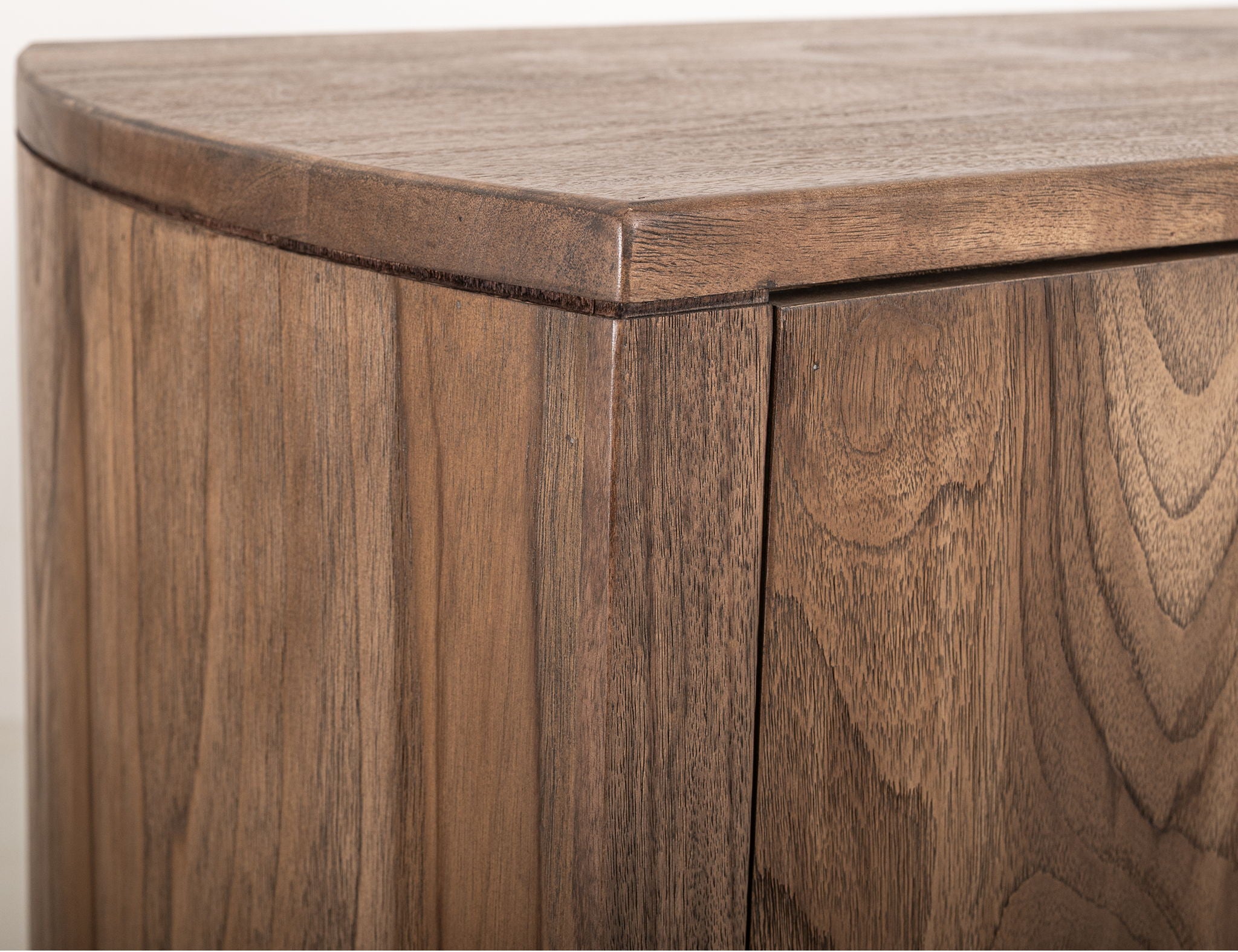 Balam - Gentleman Chest With 5 Drawer & 2 Door - Light Brown