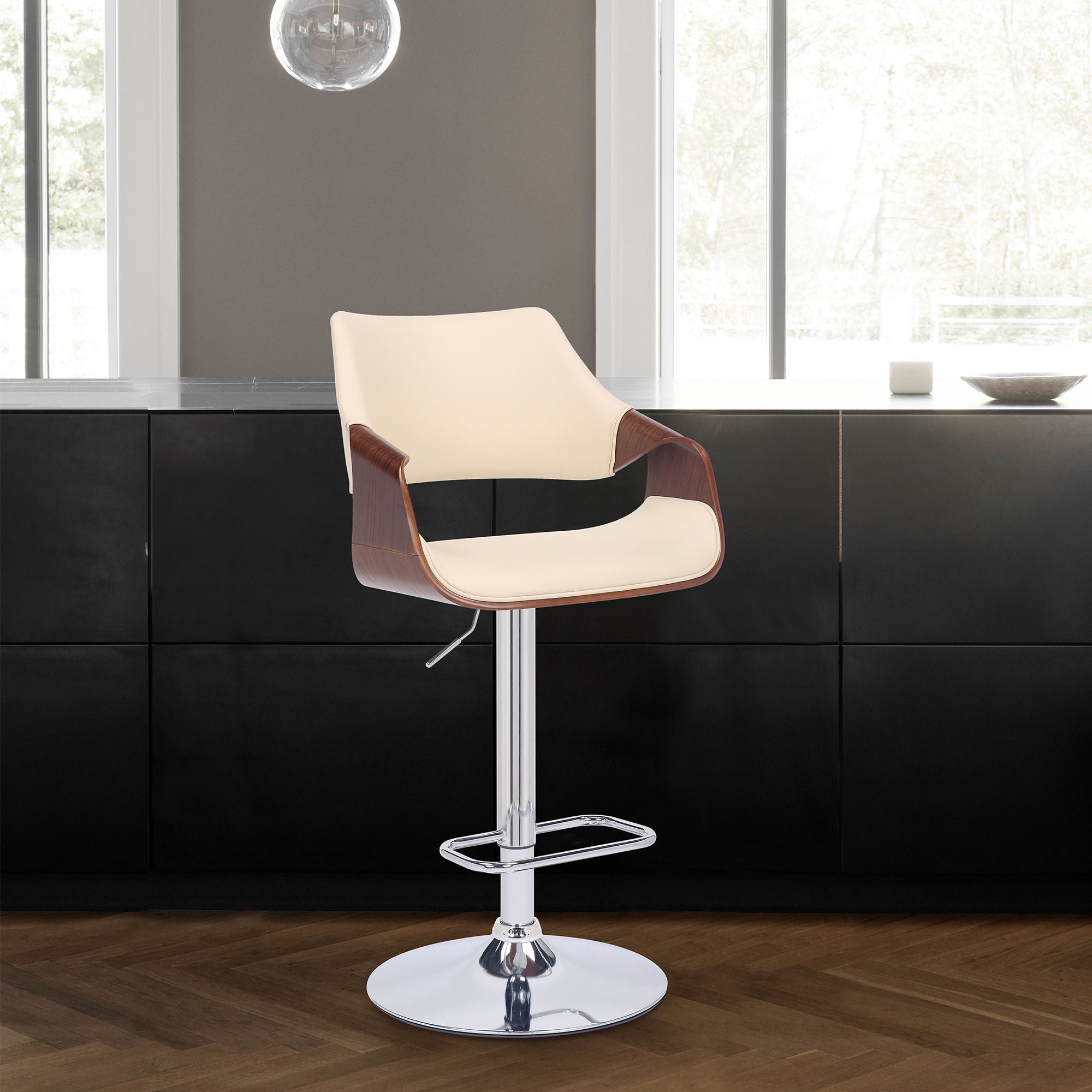 Aspen - Adjustable Bar Stool Chrome Base