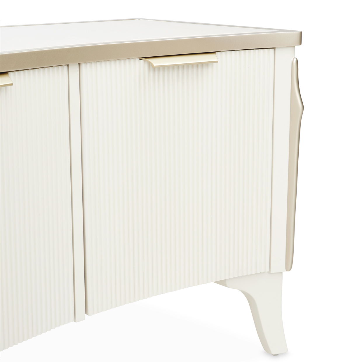 La Marisia - Media Cabinet - Creamy Pearl