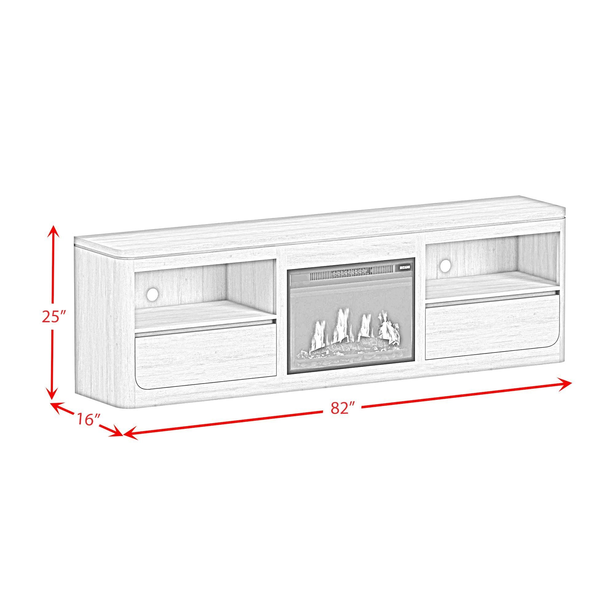 Rosalie - TV Console
