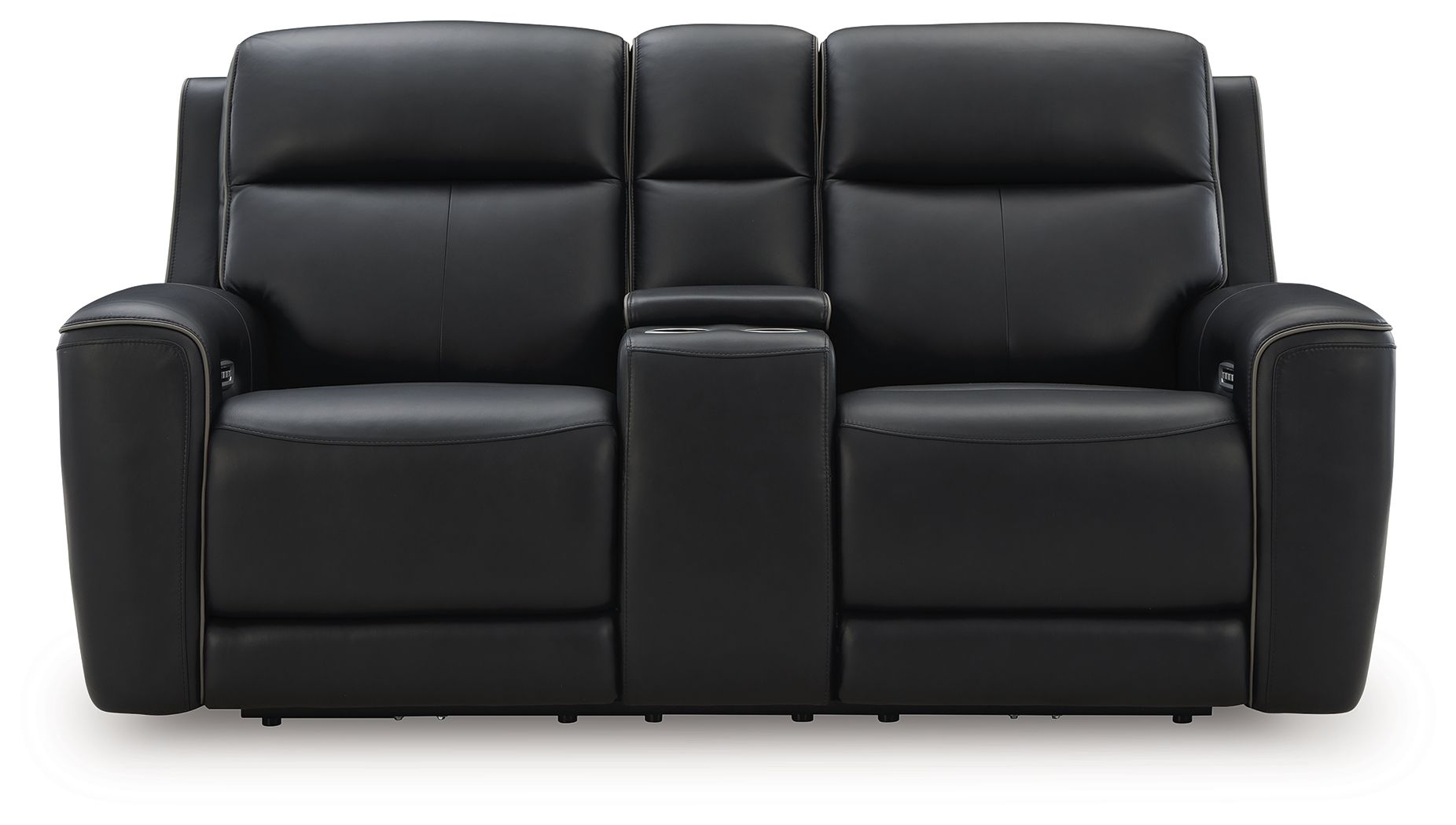 5Z-Comfort - Relaxation - Power Reclining Loveseat with Console / Adj Headrest
