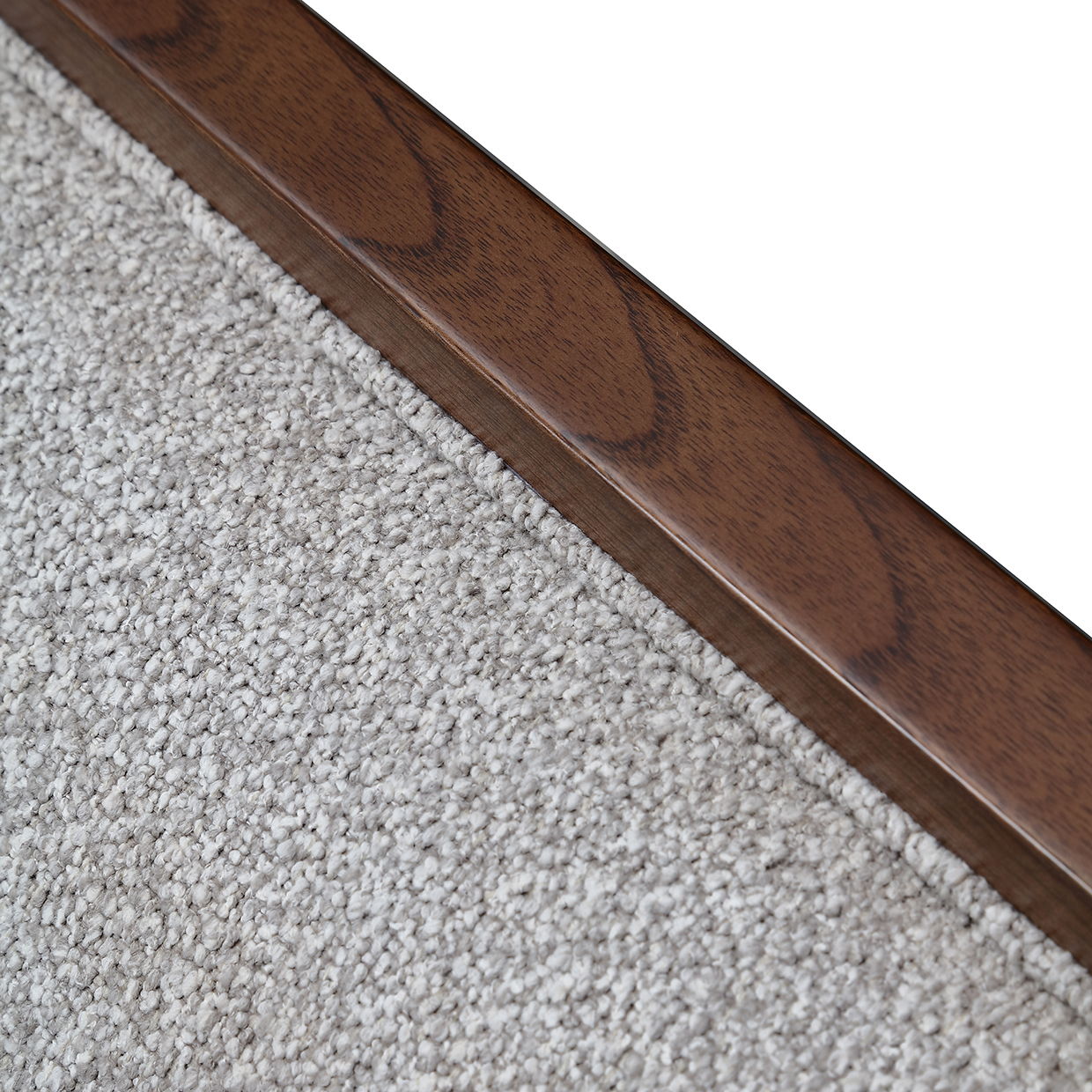 Houston - Sofa - Pebble / Walnut