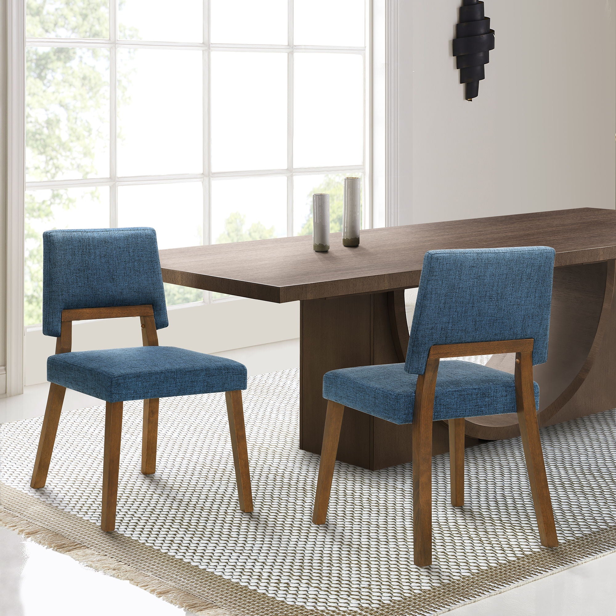 Channell - Dining Chair With Walnut Frame