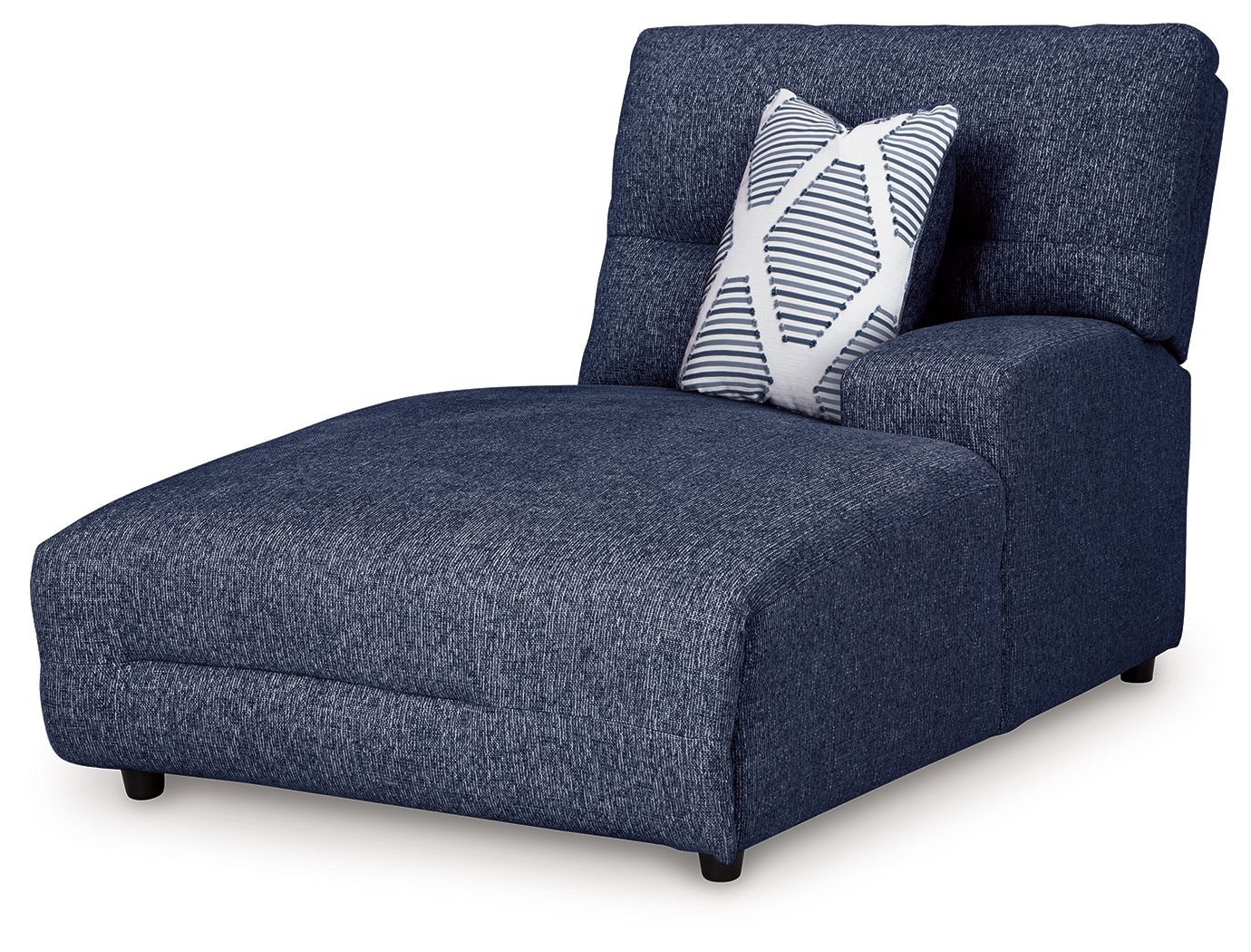 Acklen Place - Raf Power Reclining Back Chaise - Navy