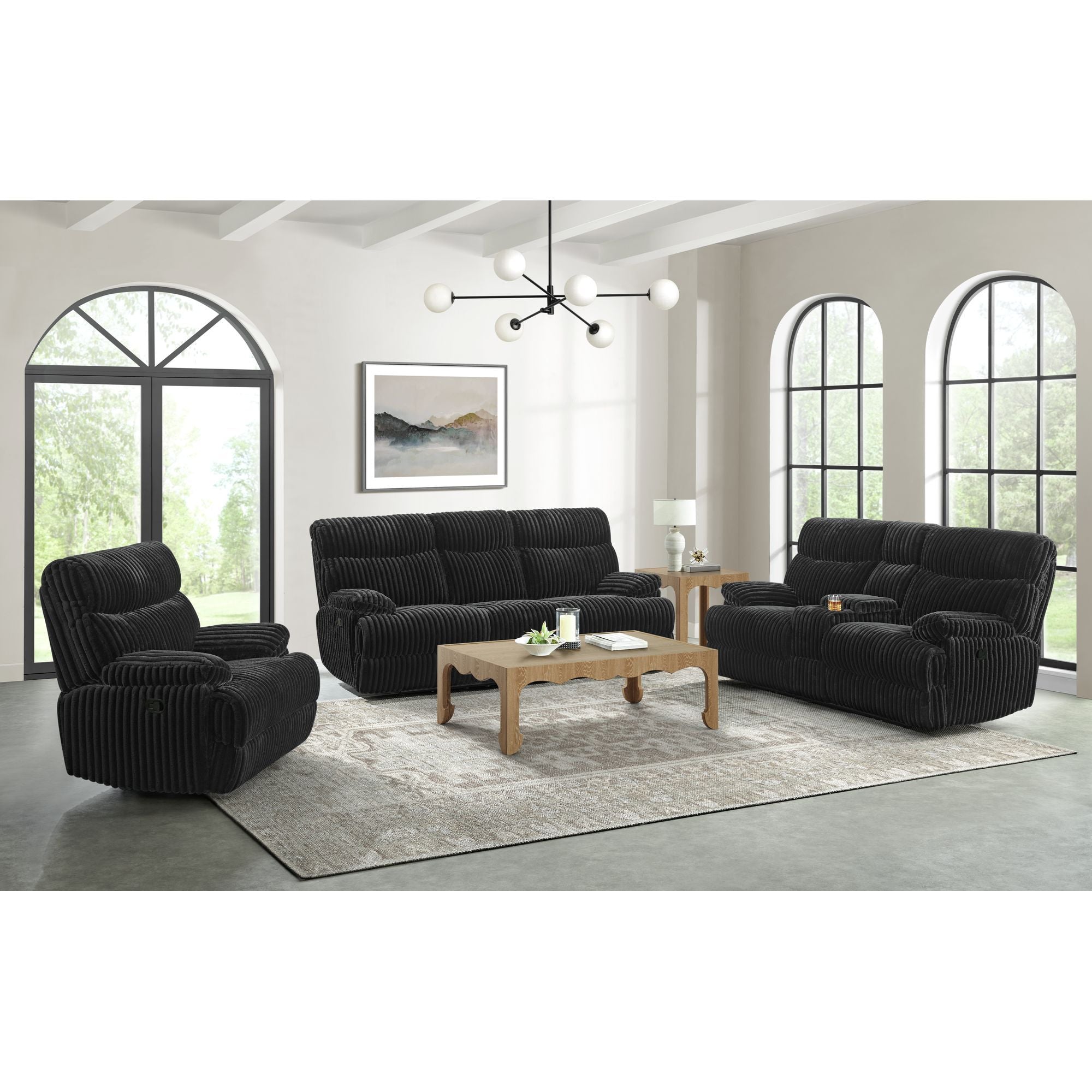 Admiral - Motion Recliner - Black