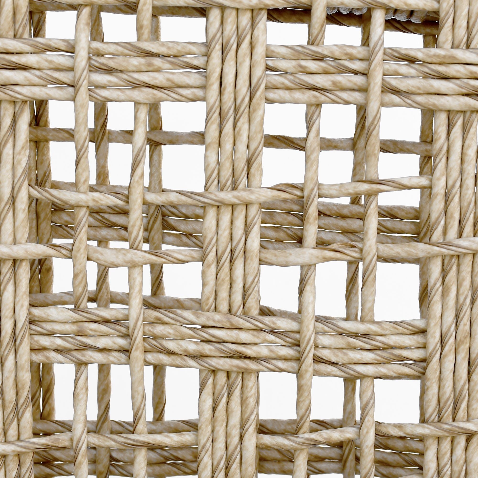 Driftbay - Outdoor Club Chair And Ottoman Set - White / Natural