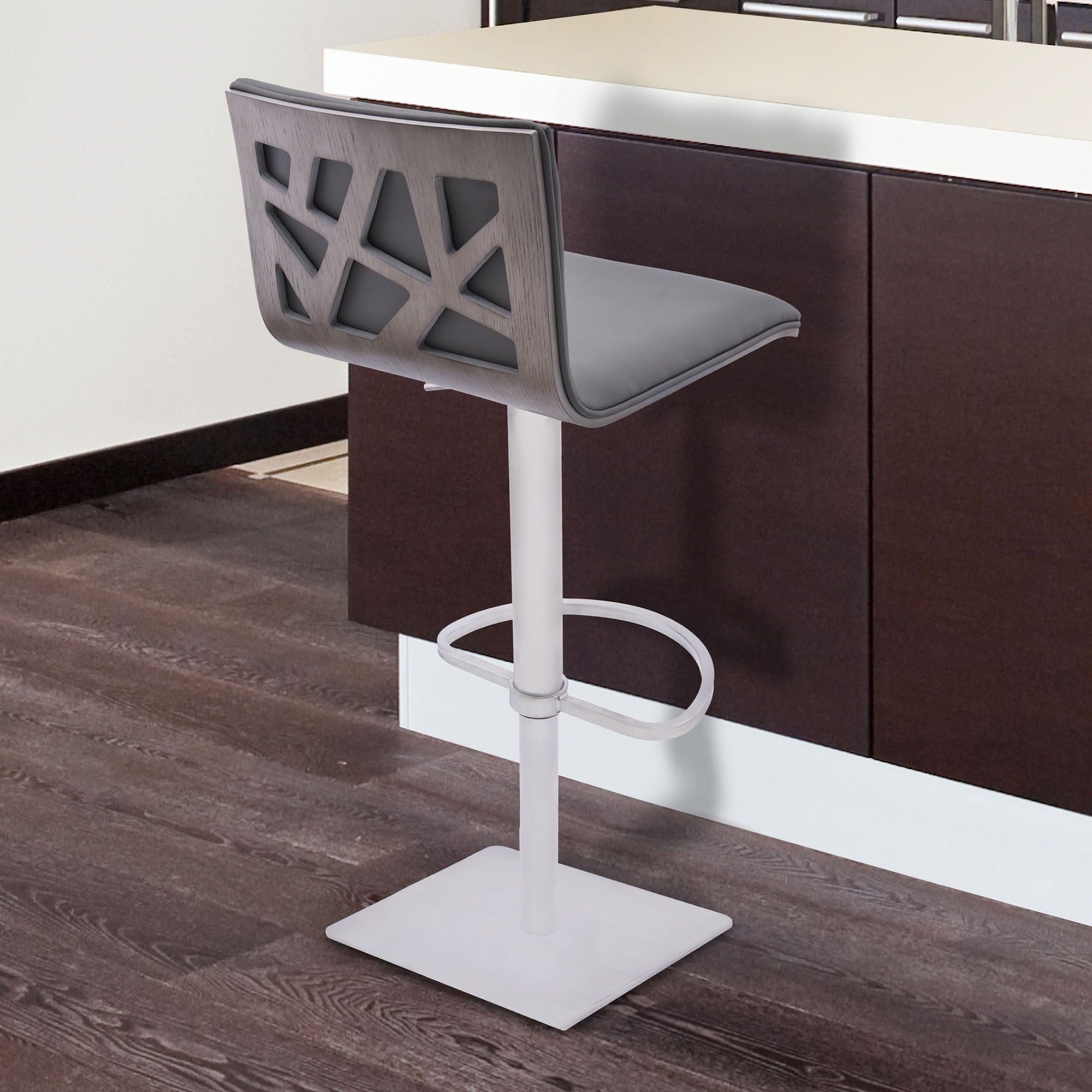 Crystal - Adjustable Swivel Stool