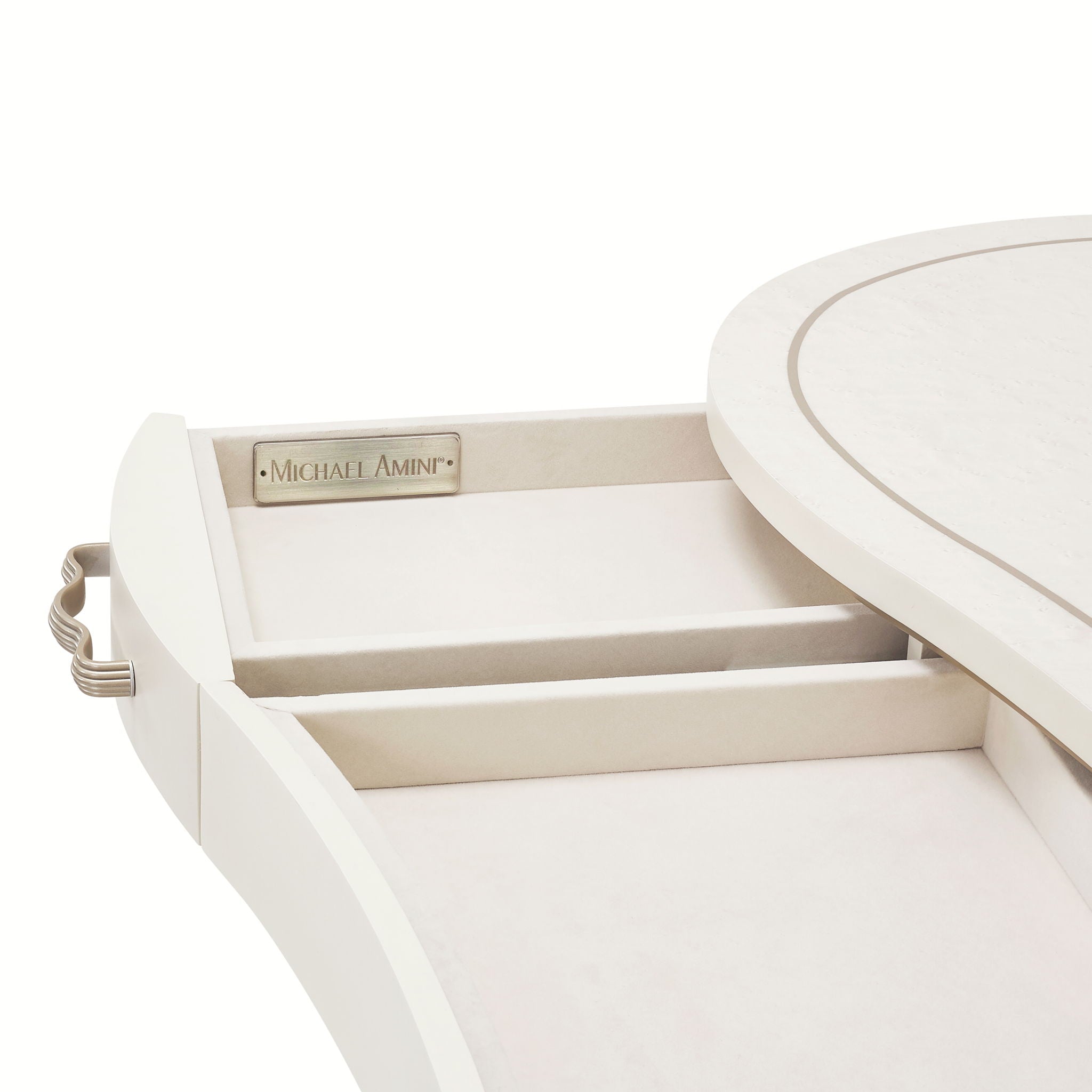 London Place - Desk - Creamy Pearl