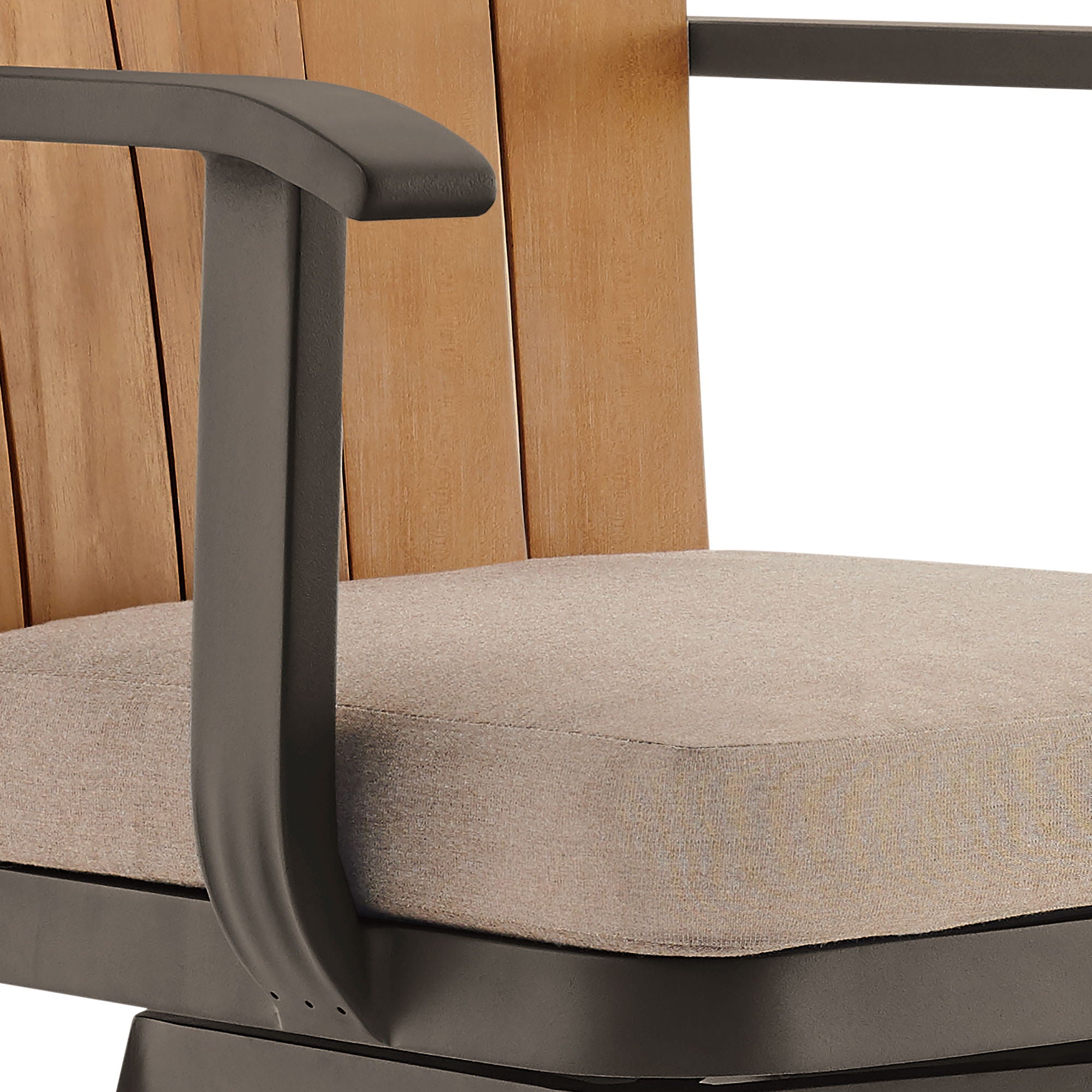 Hazel - Outdoor Patio Swivel Bar Stool