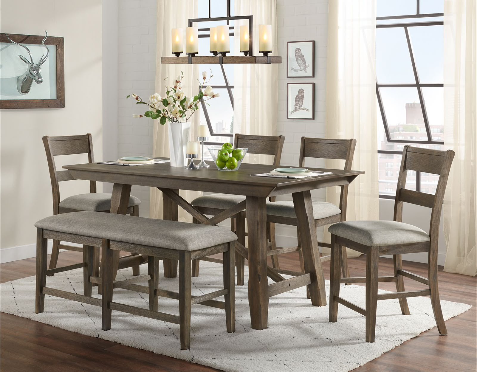 Hillcrest Counter Height Set